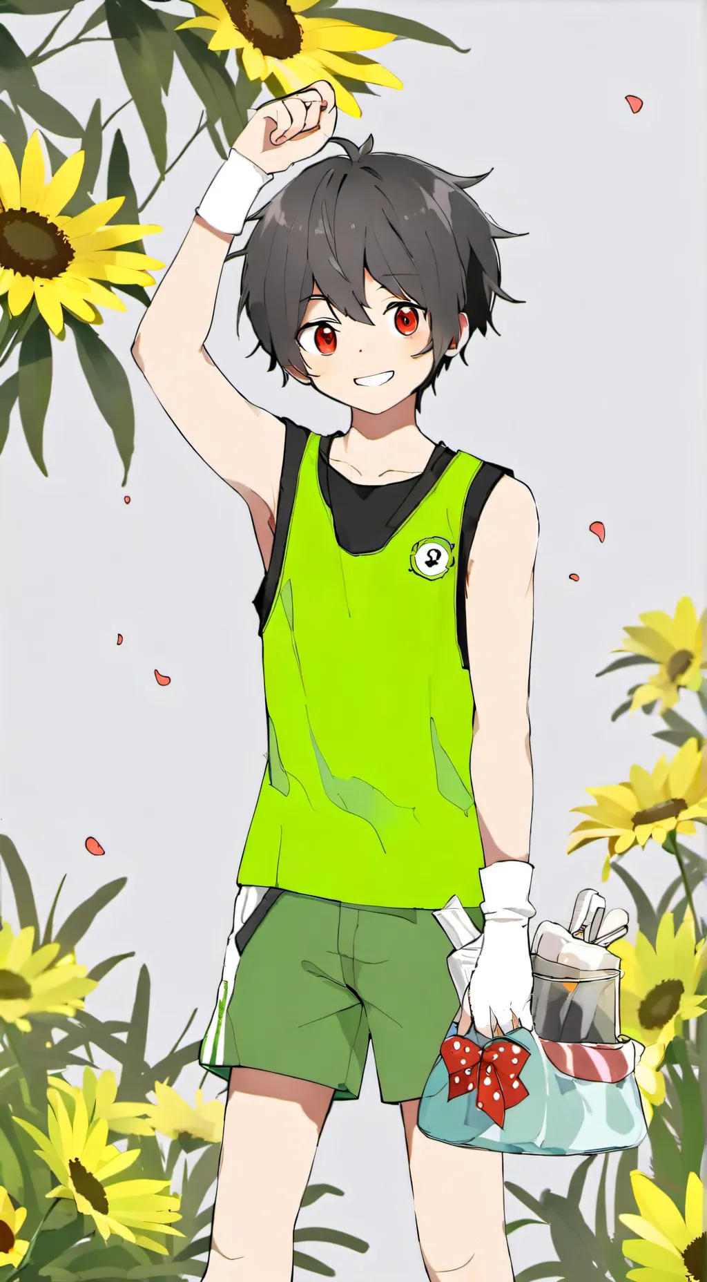 ai character: Maycol  background