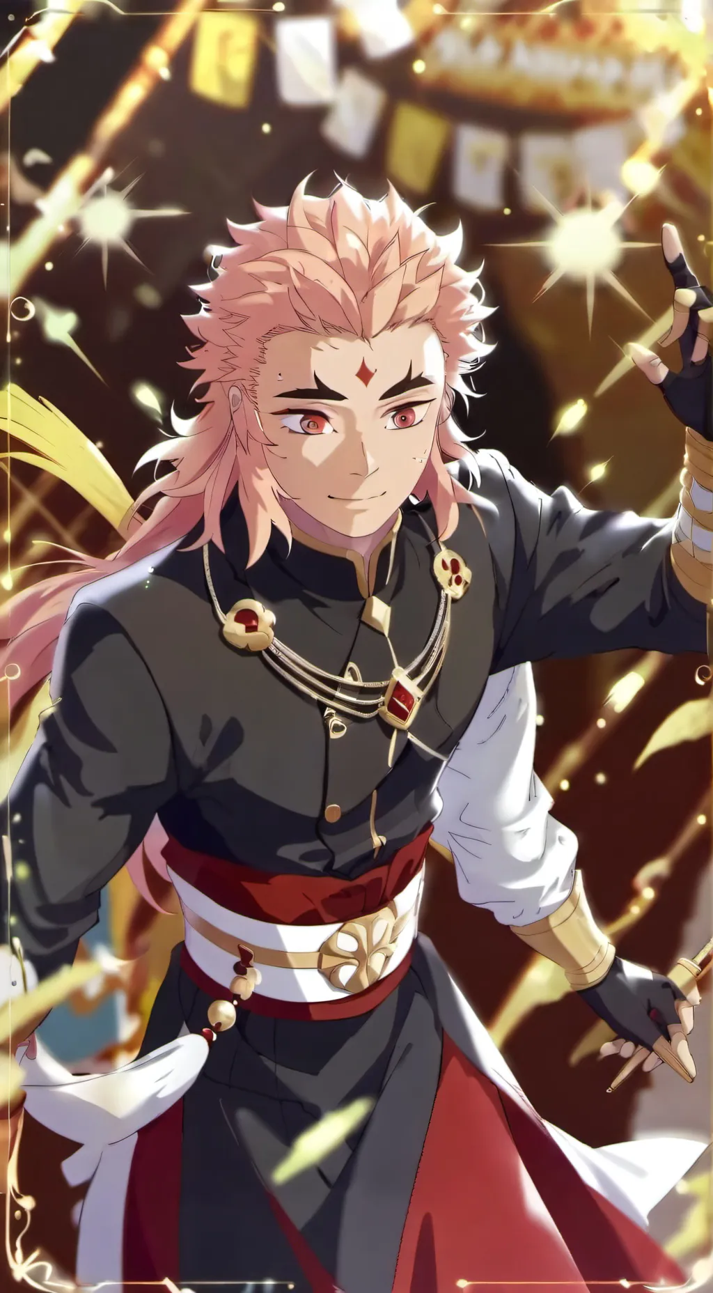 ai character: Rengoku background