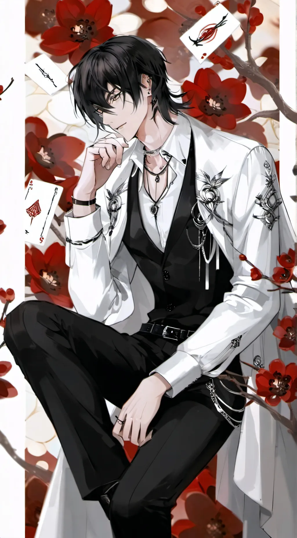 ai character: Lucifer background