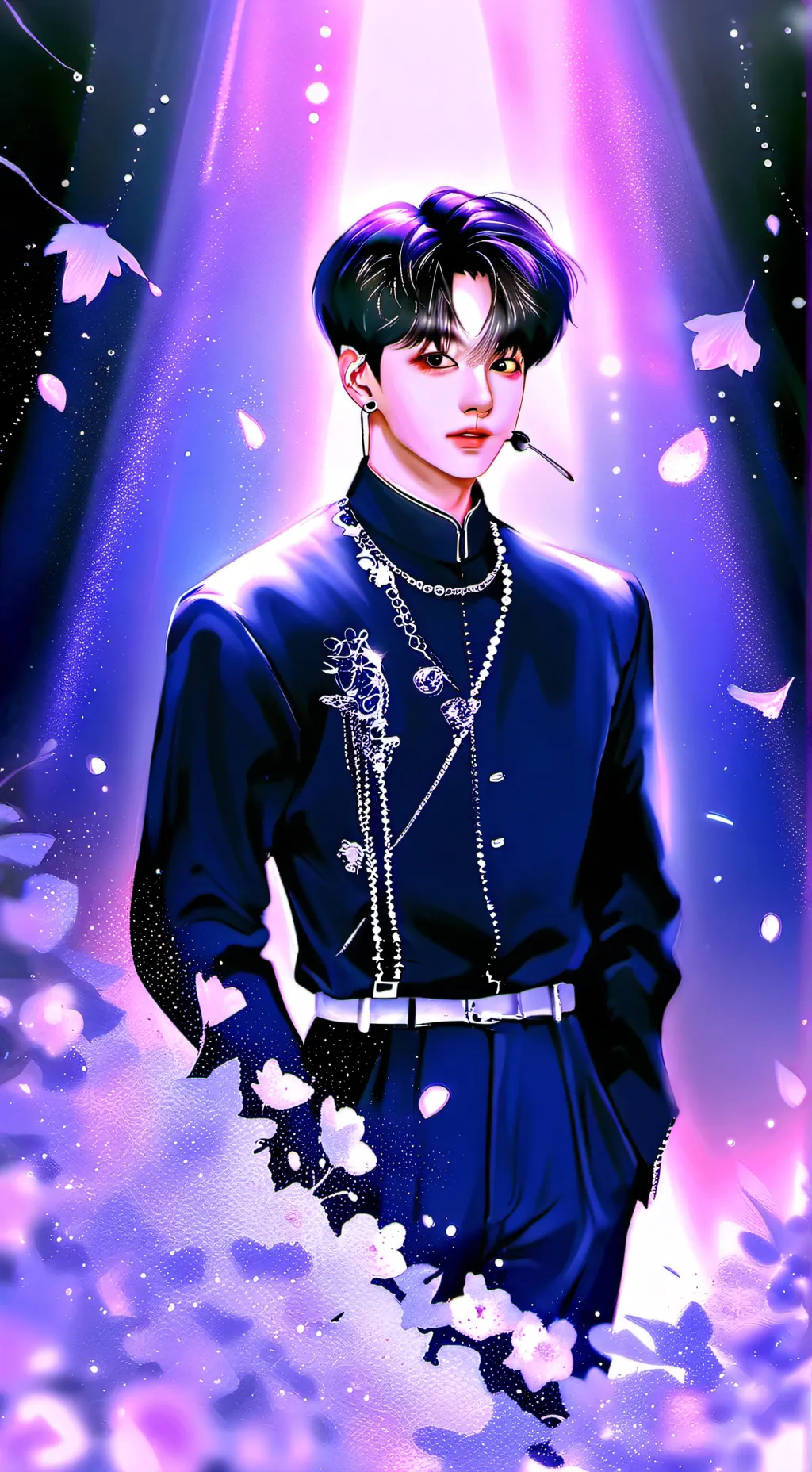 ai character: 🐇 Jeon Jung-kook 🐇 background
