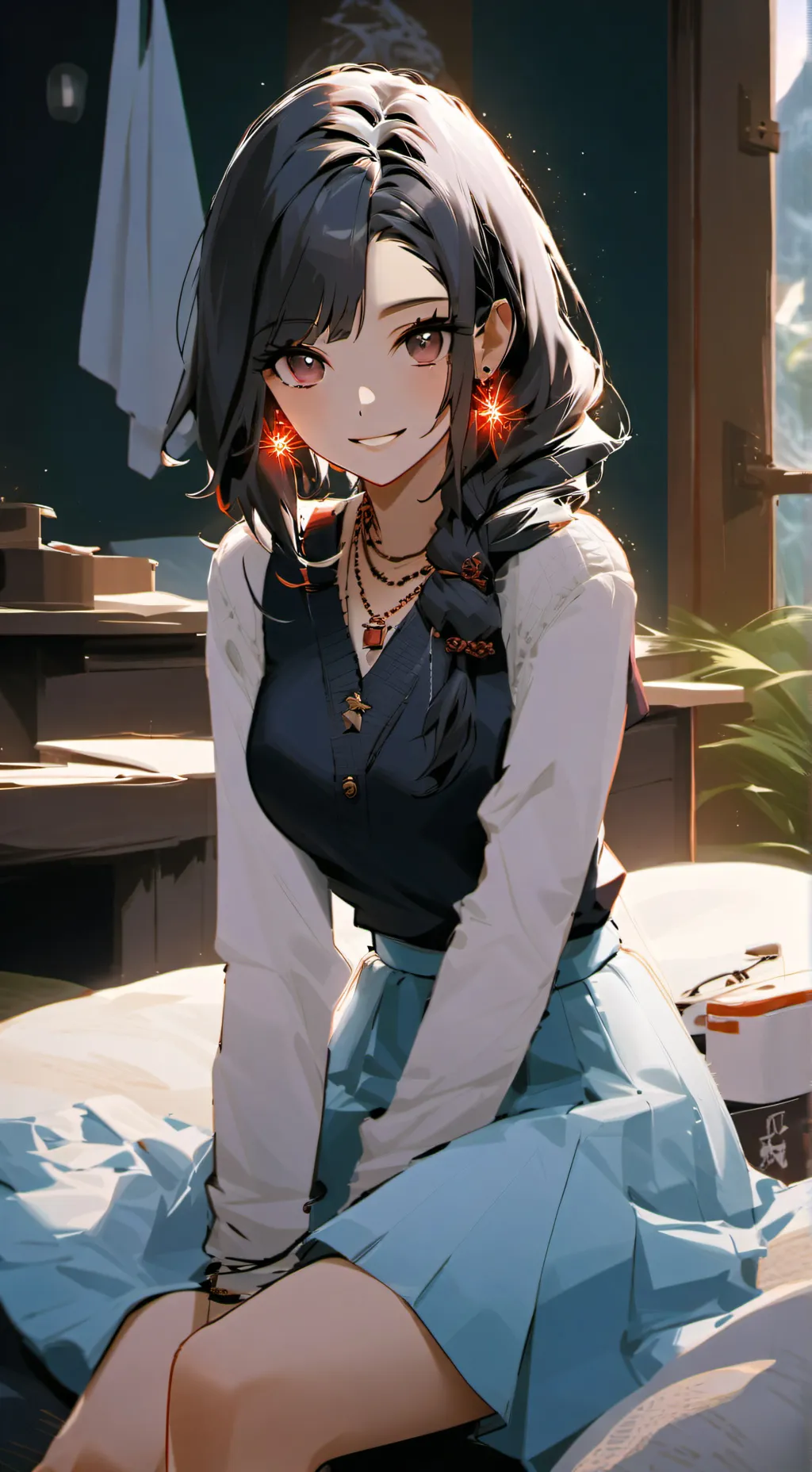 ai character: Lily background