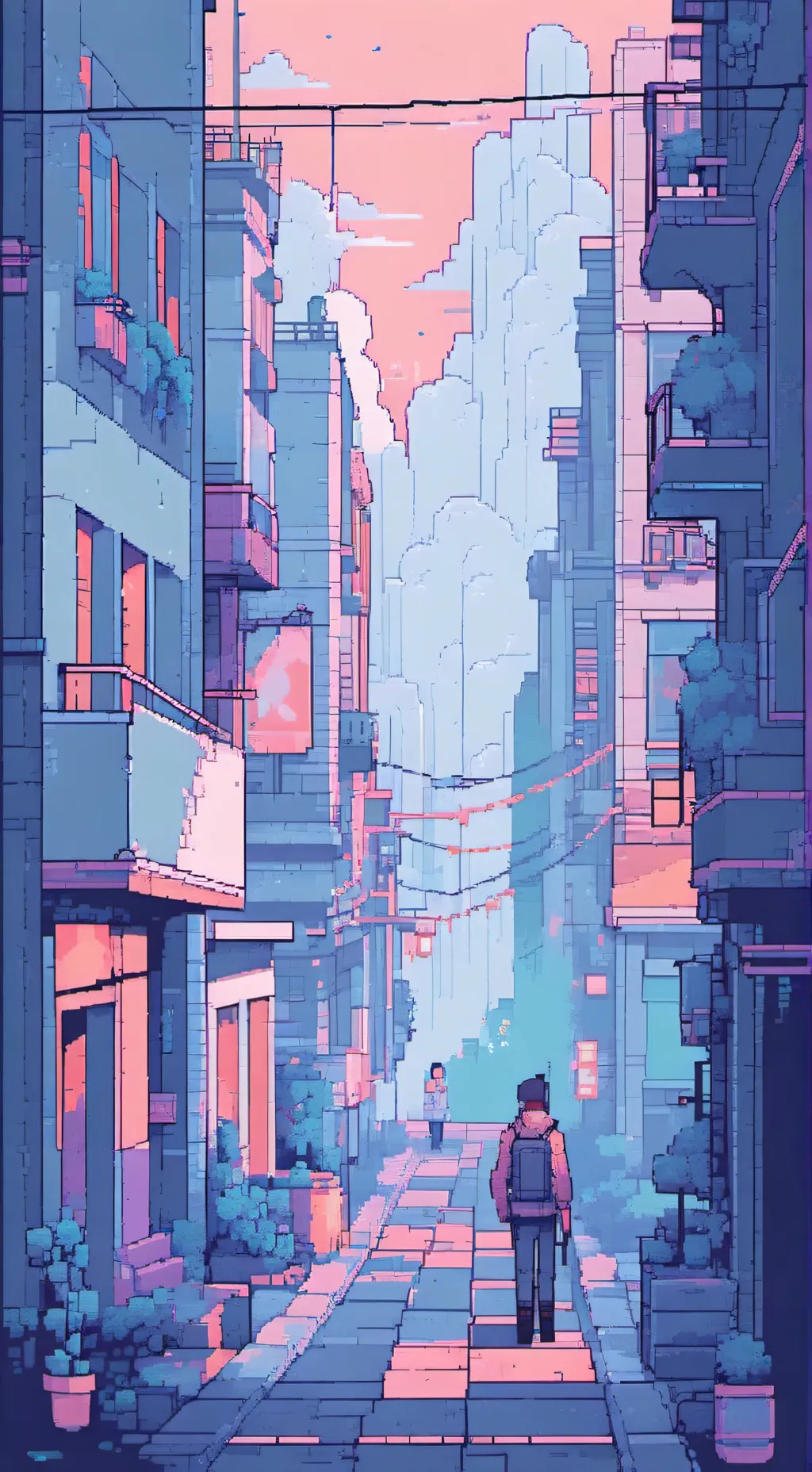 ai character: Rebelgirl-4 Labubu background