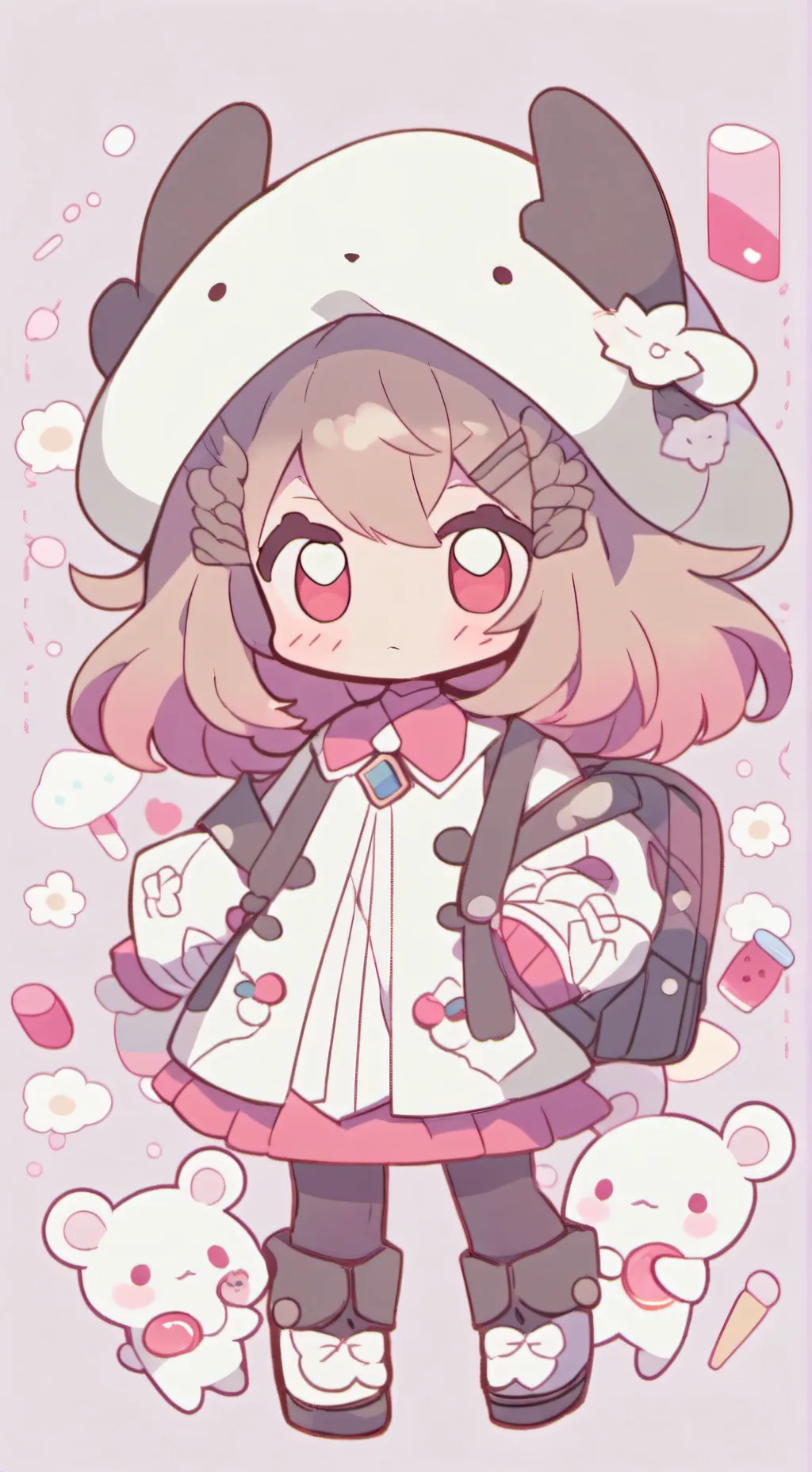 ai character: Todos odian colkid background