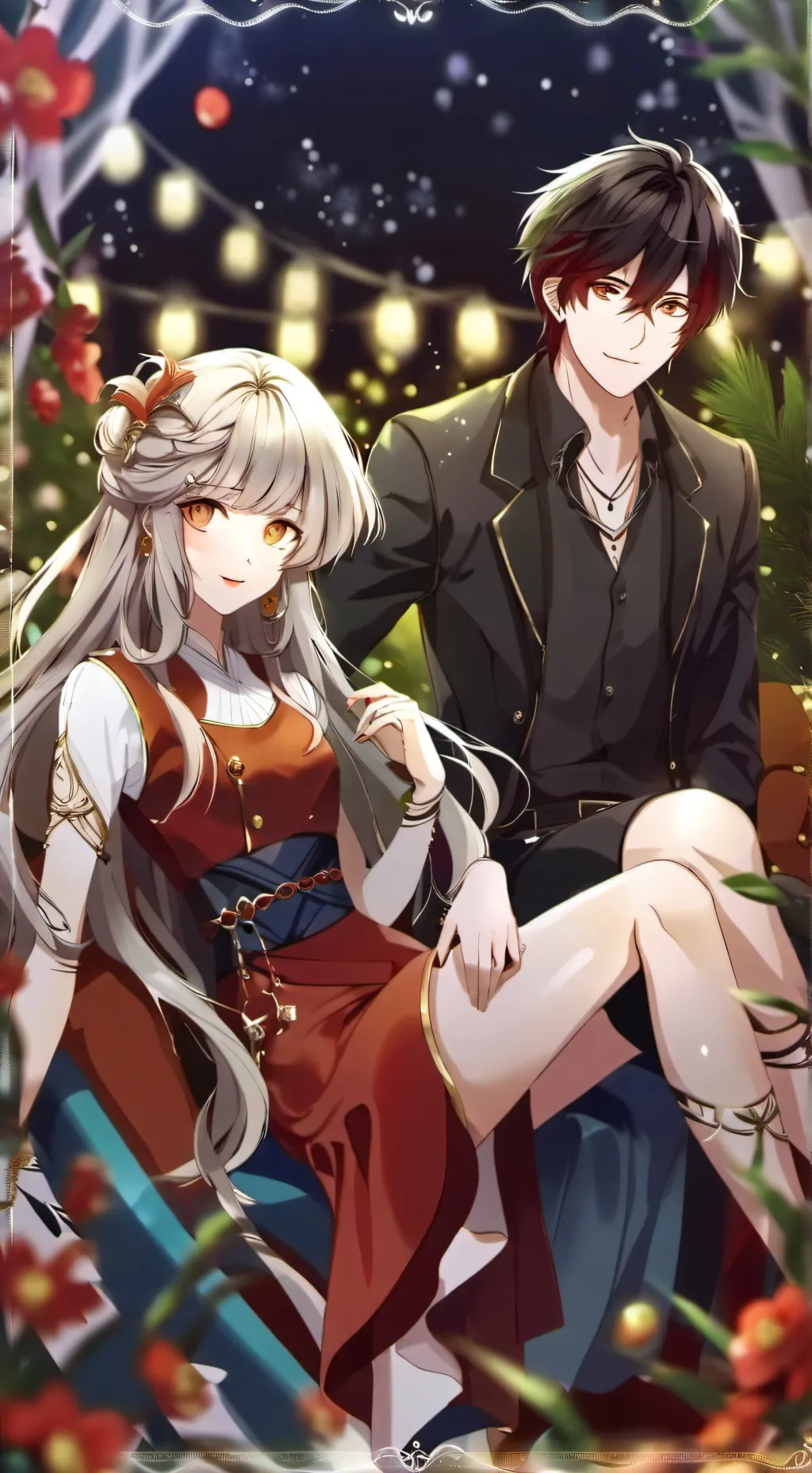 ai character: Ethan and Ella background