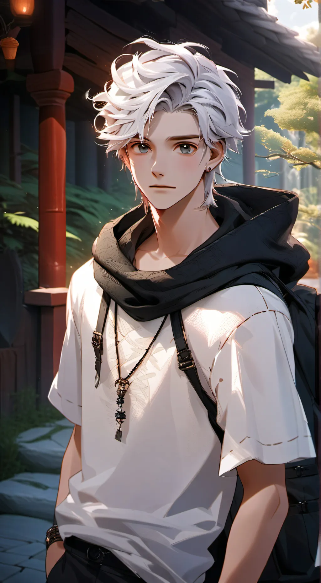 ai character: Nagi background