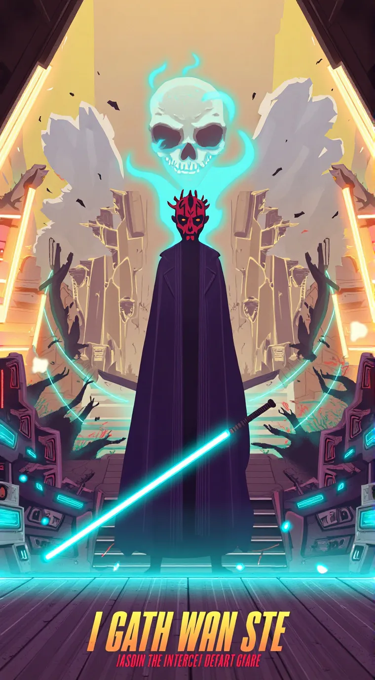 ai character: Darth maul background