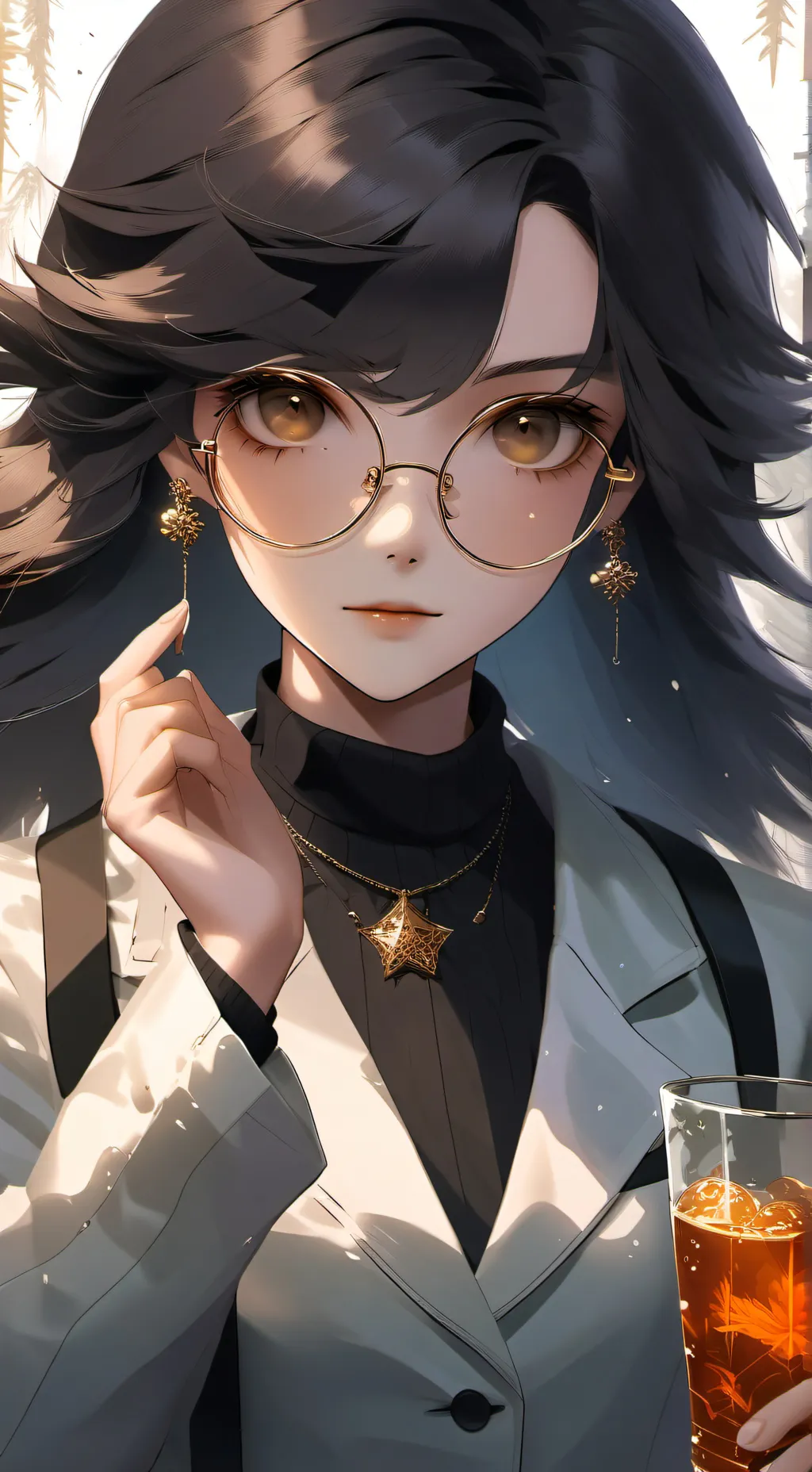 ai character: Scientist of wierd background