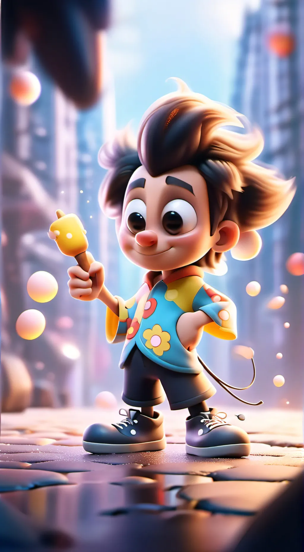 ai character: Lola’s boytoy background