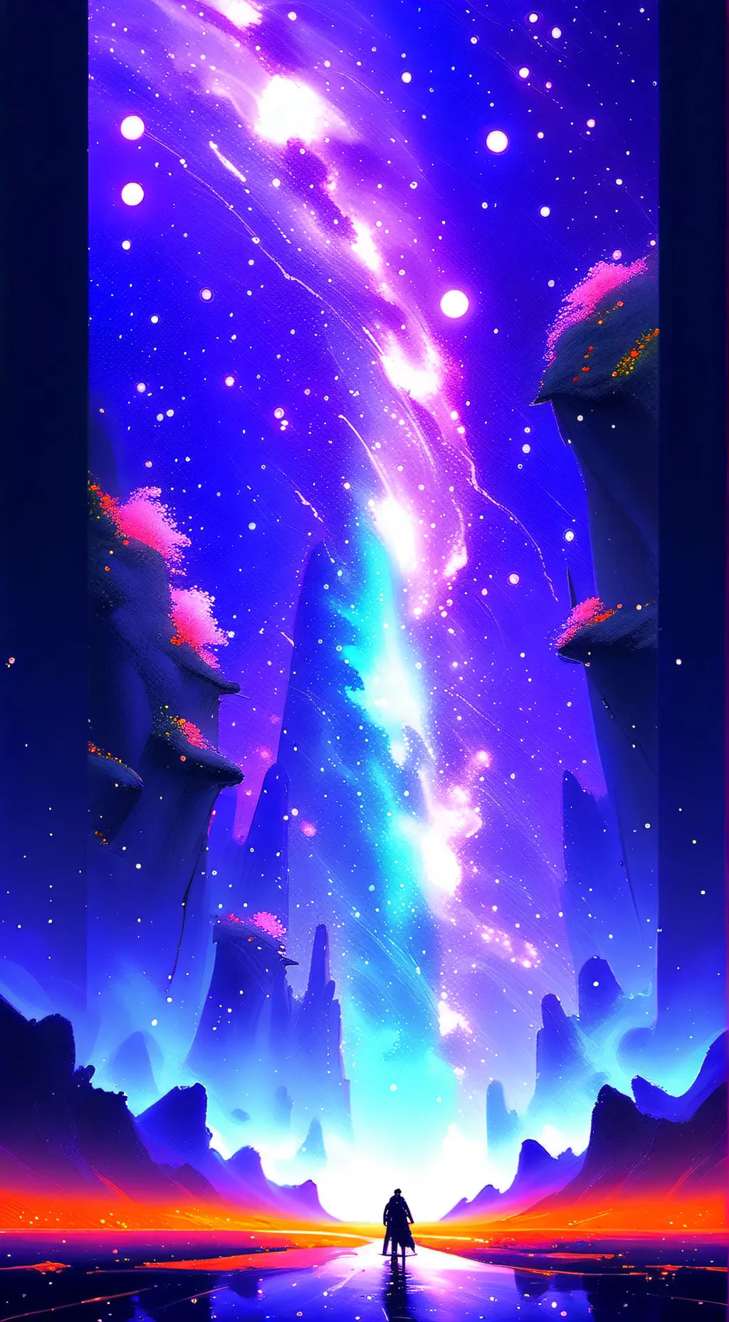 ai character: Slay sleepover  background