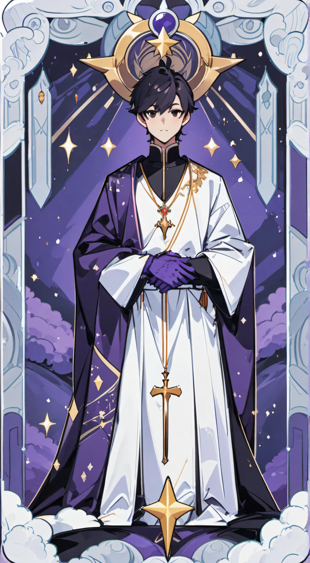 ai character: ash ur prince bro background