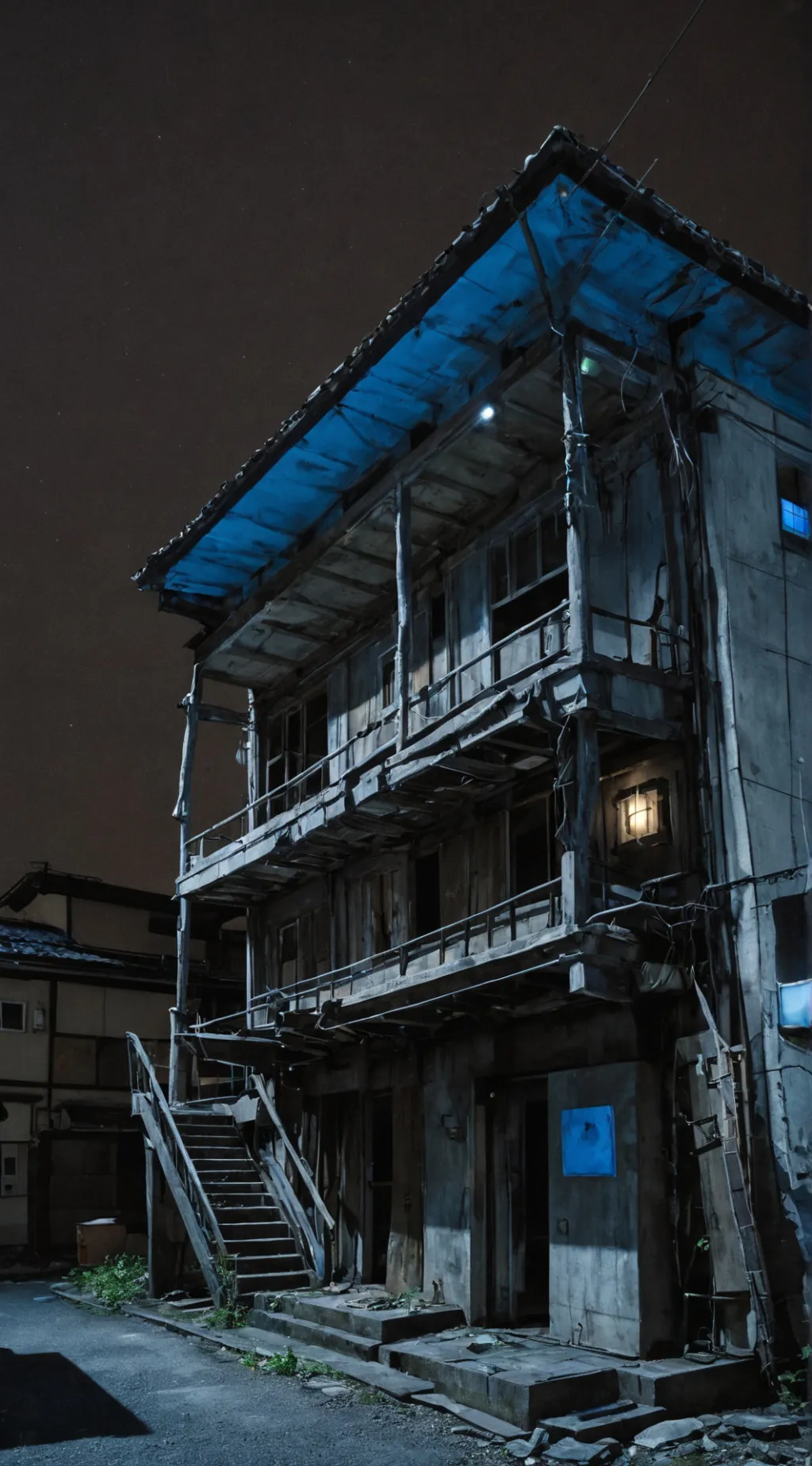 ai character: Канашибари background