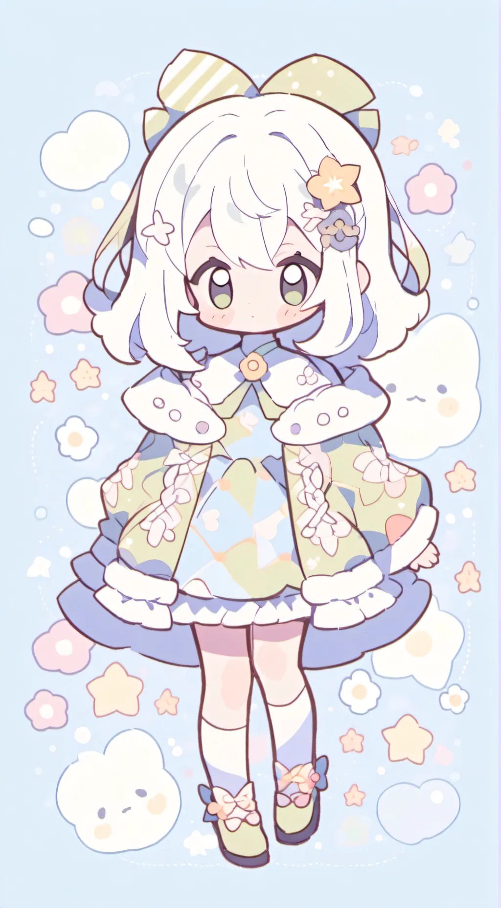 ai character: lily background