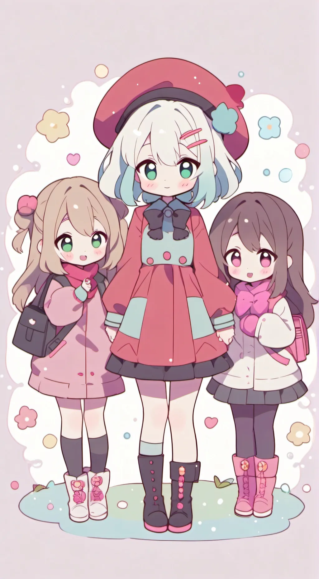 ai character: 3 mean girls background