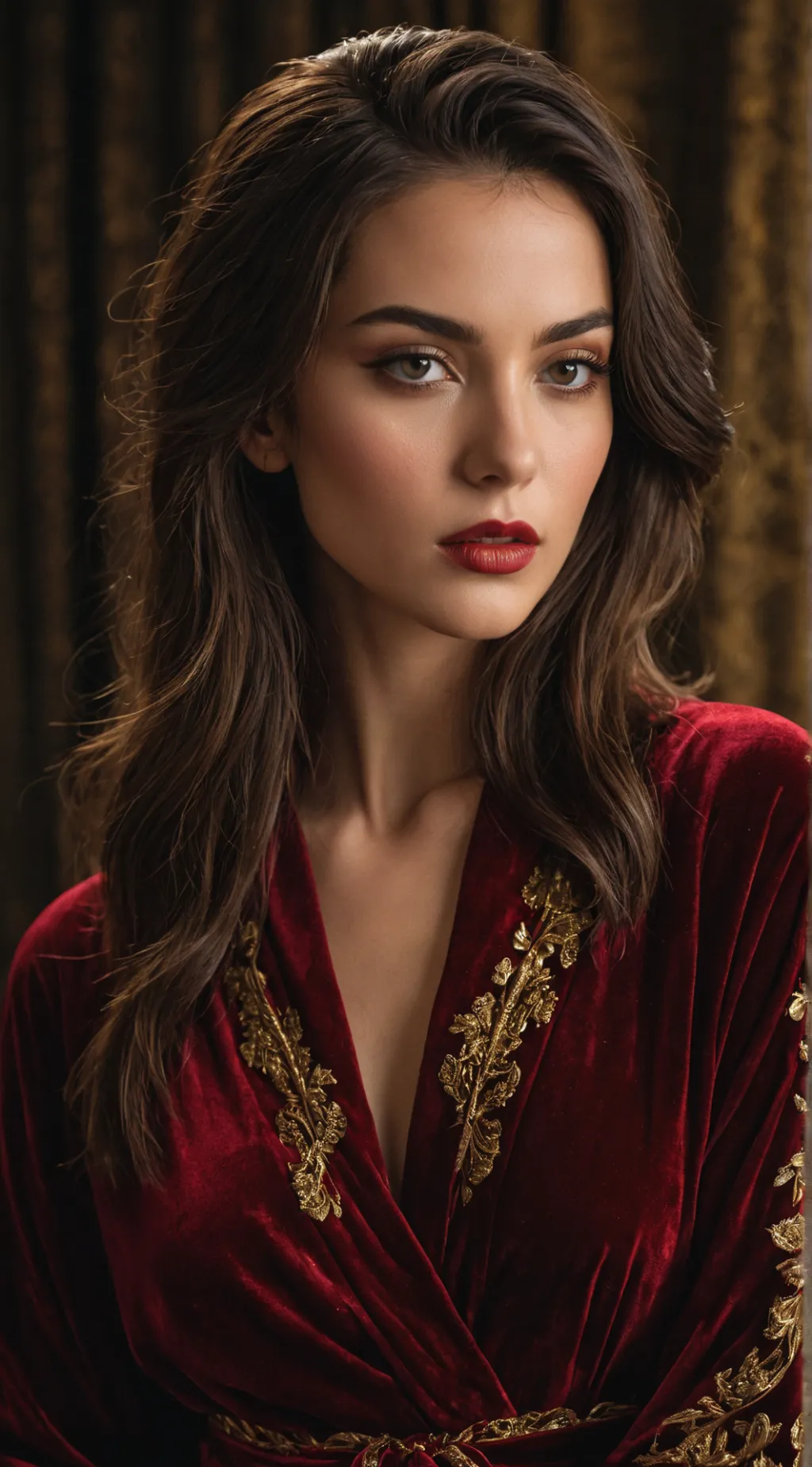 ai character: Rhea  background