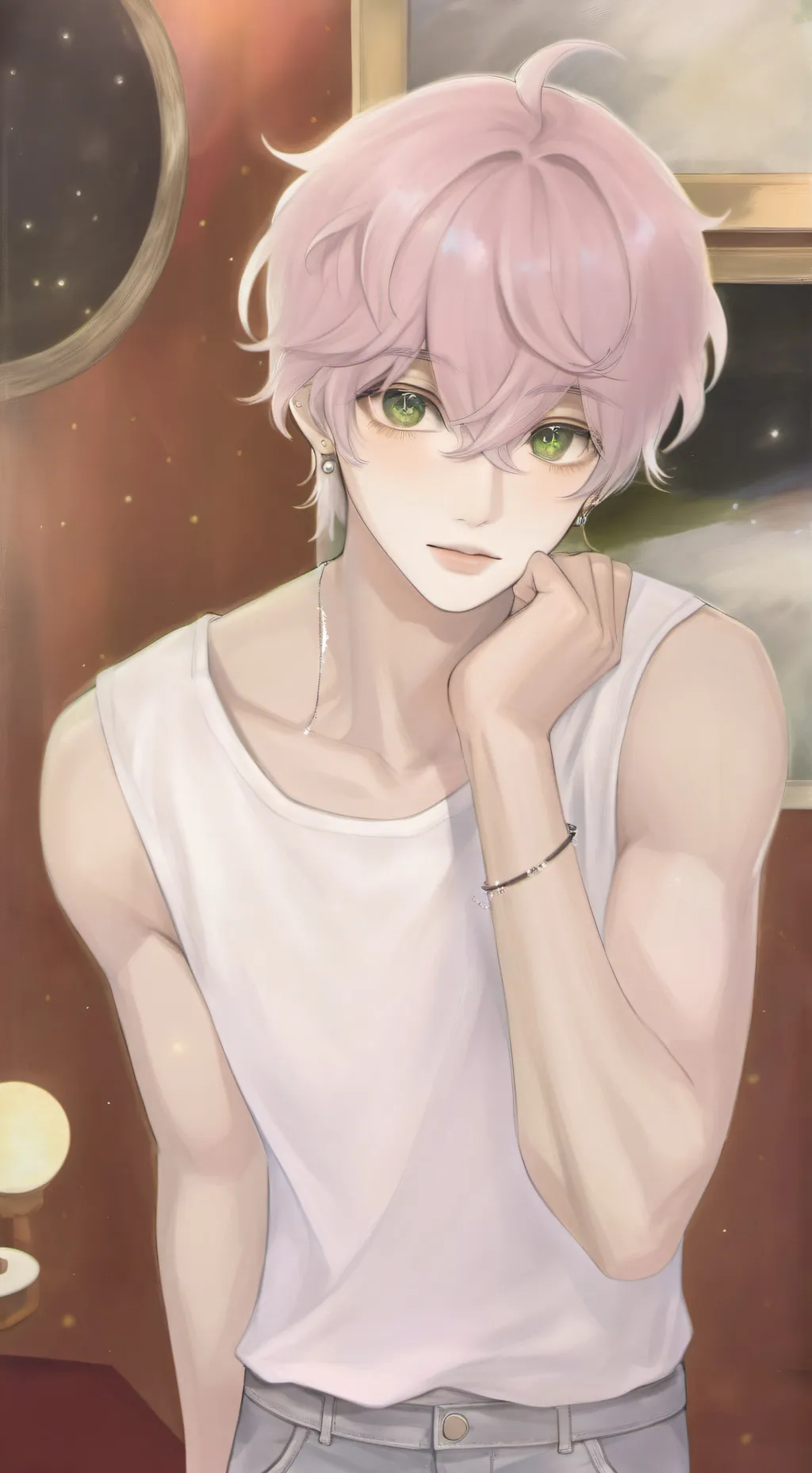 ai character: Max background