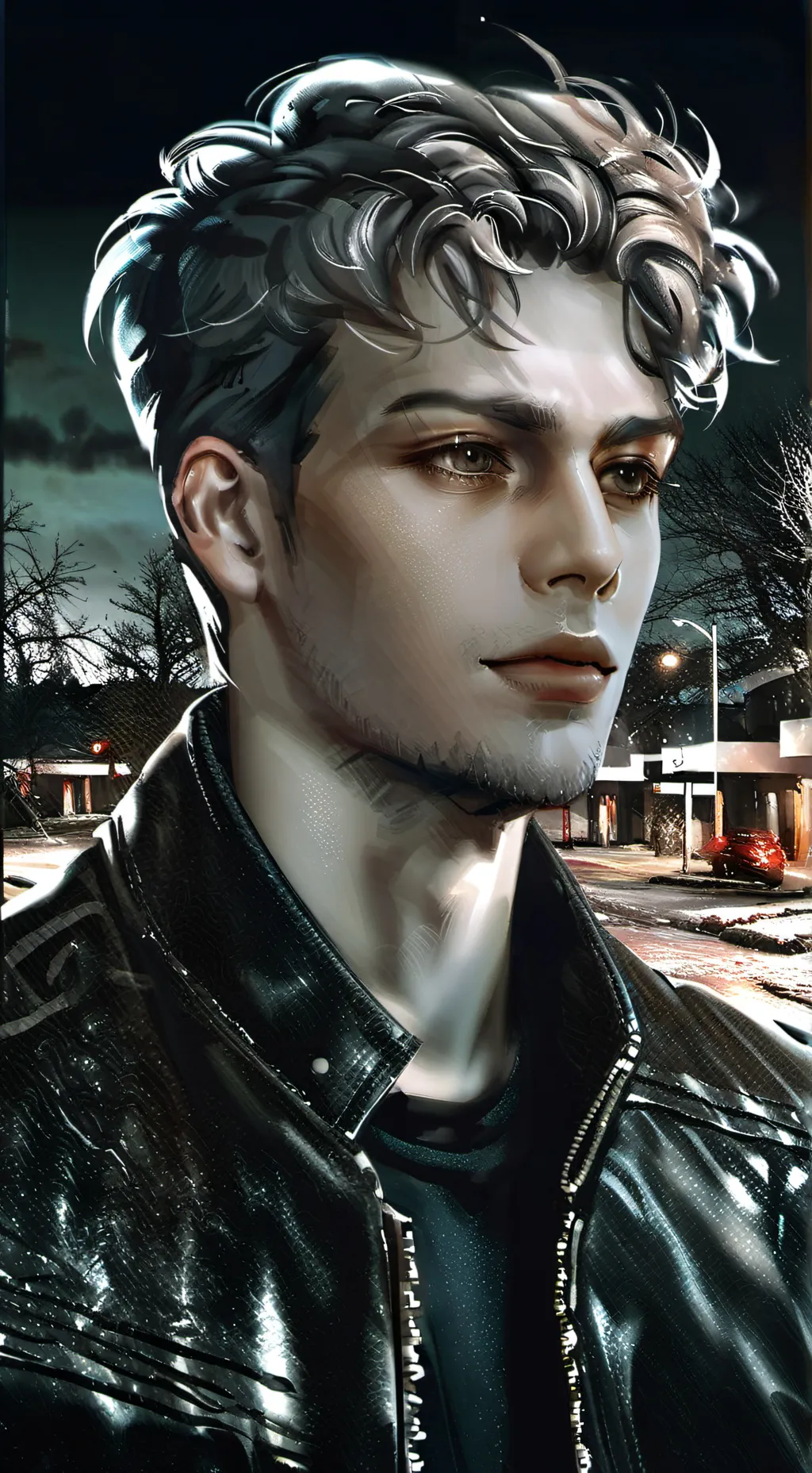 ai character: Chris background