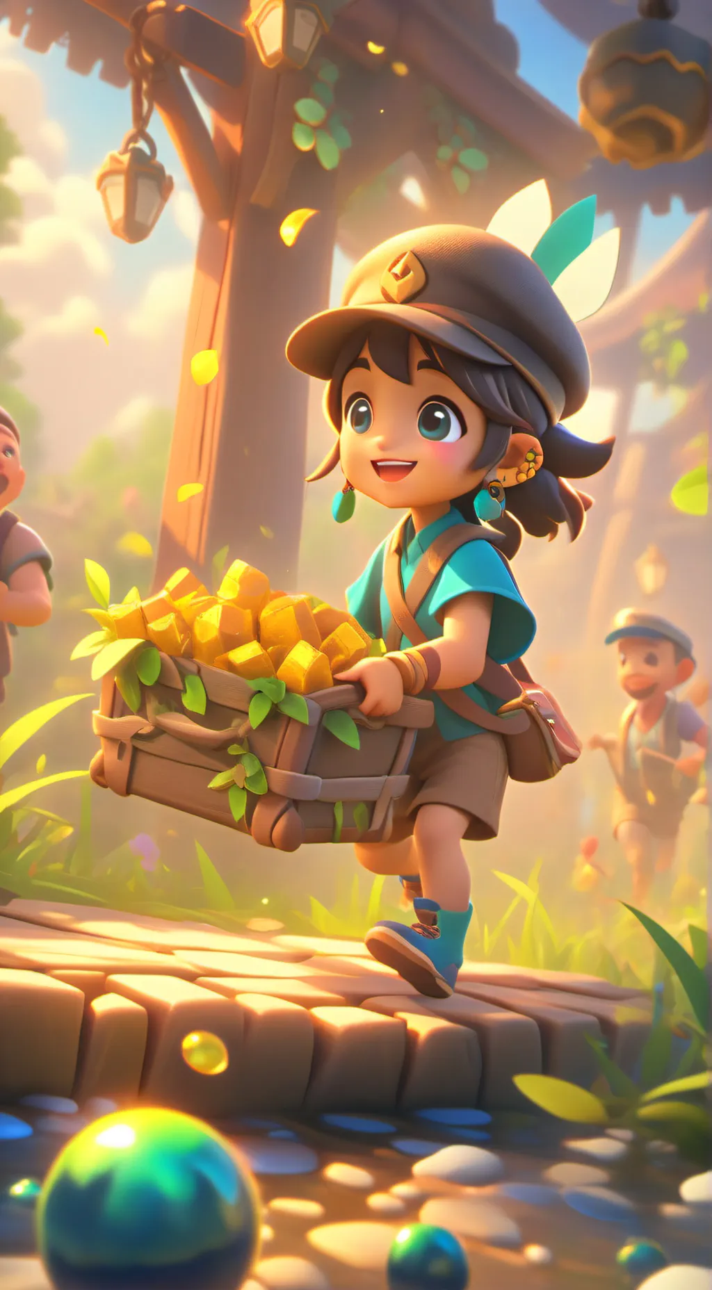 ai character: Sofia background