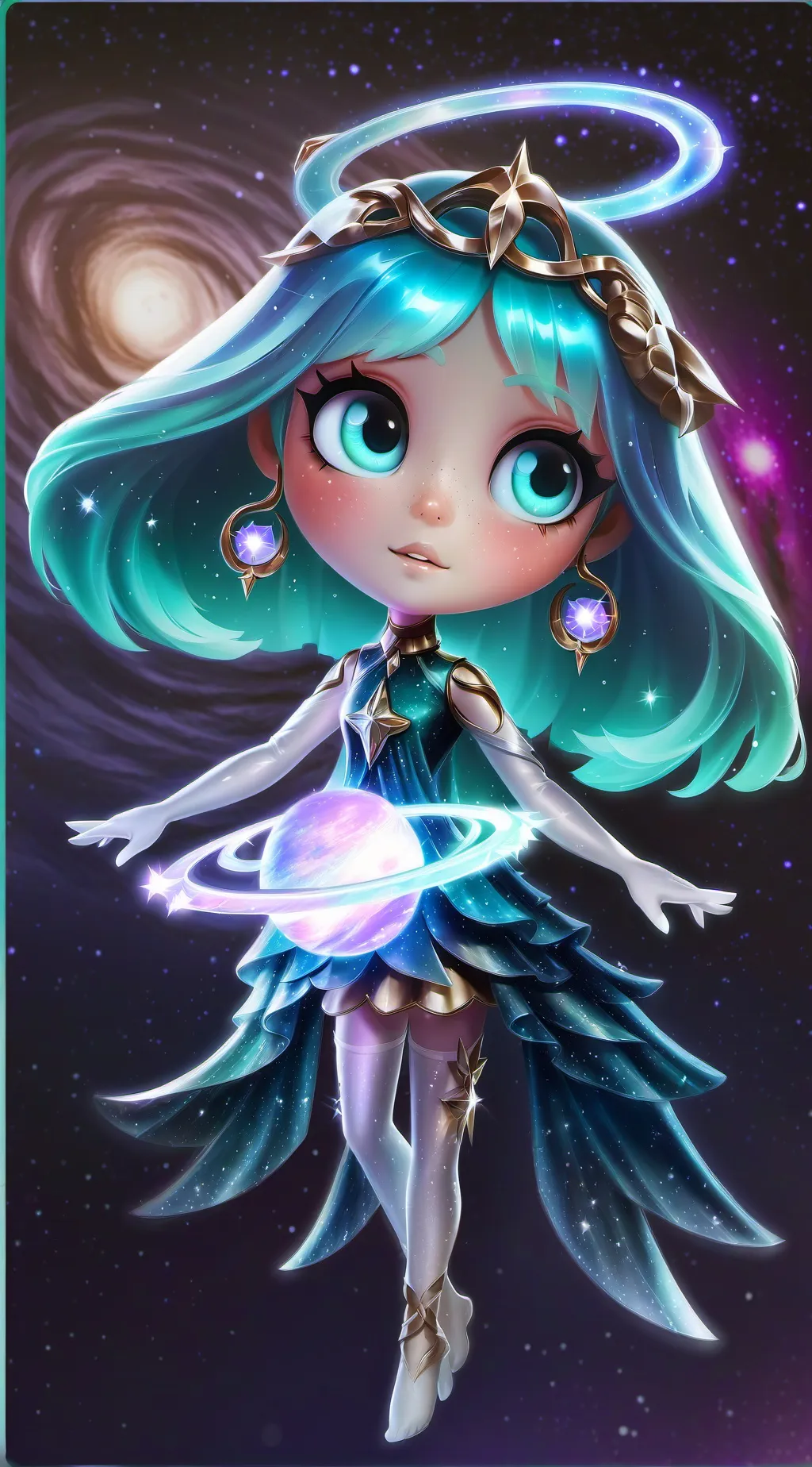 ai character: 🌟~star light~🌟 background