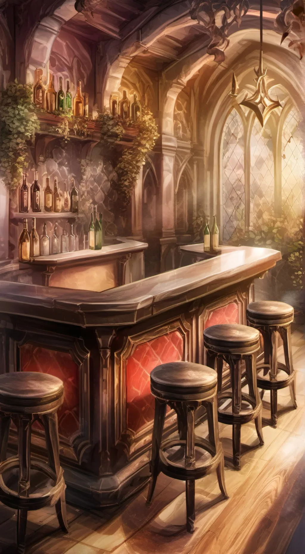 ai character: Demon biker gang background