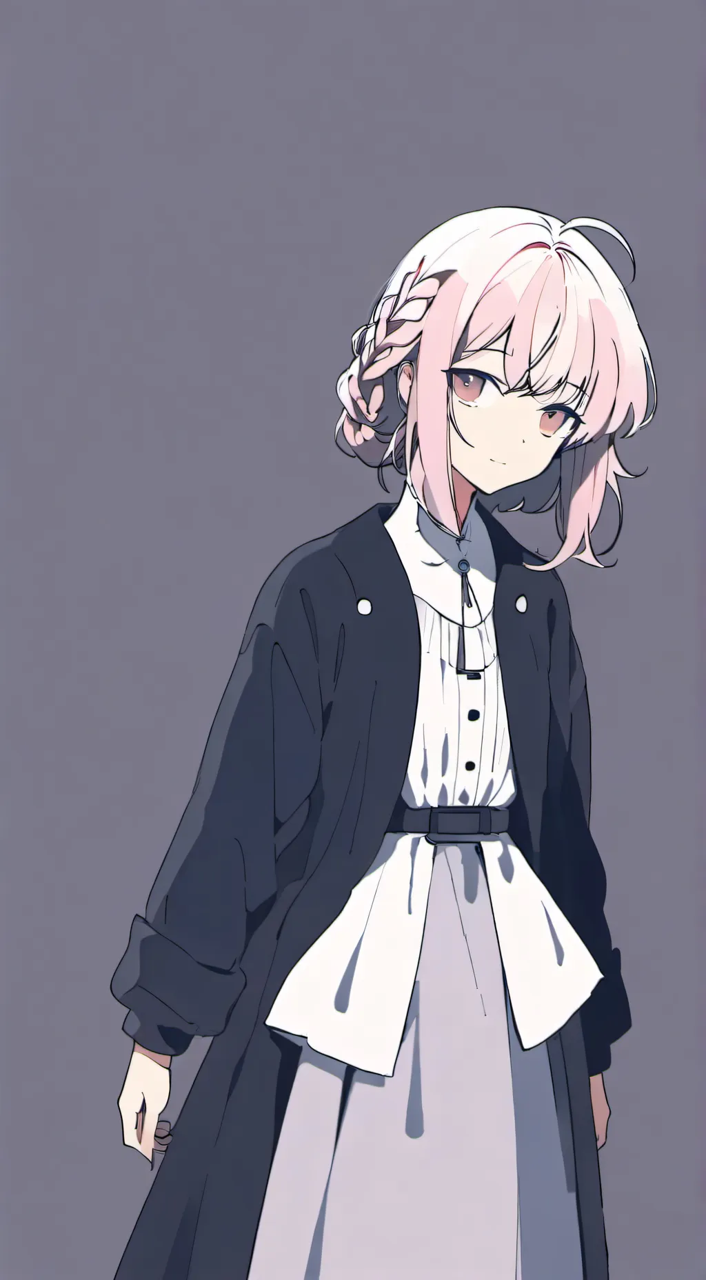 ai character: line  background