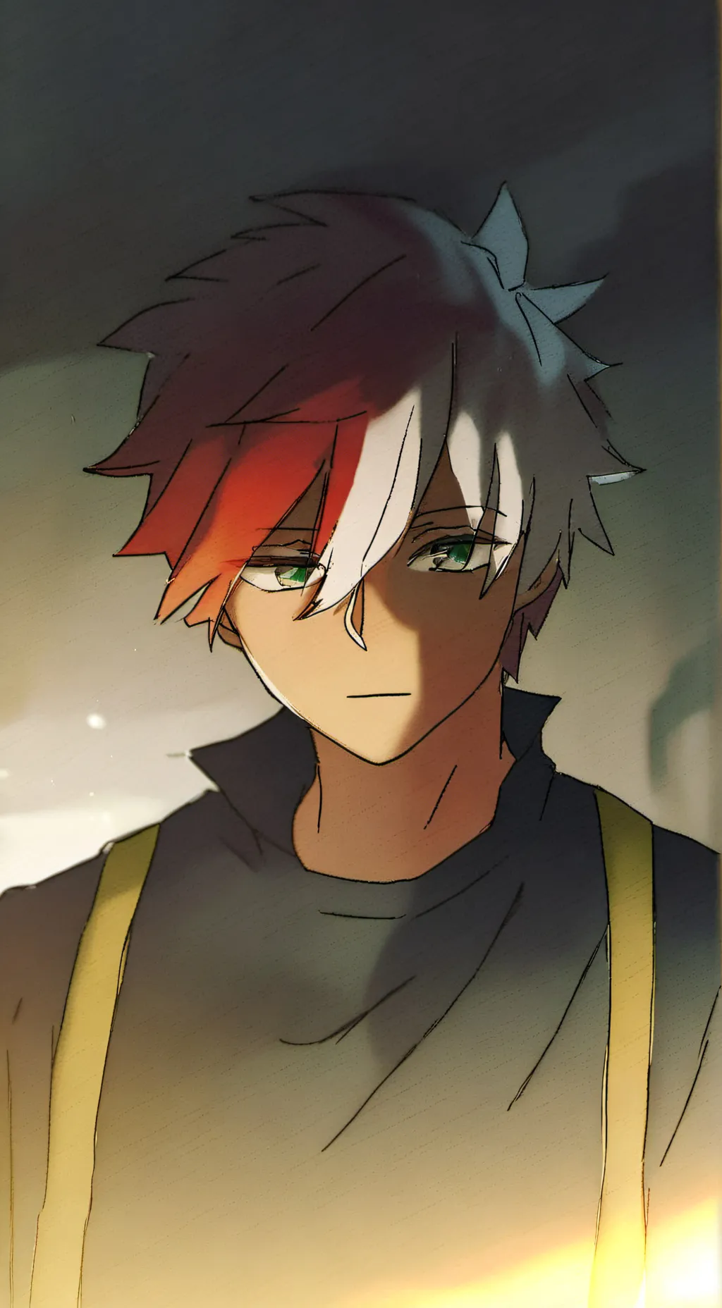 ai character: Todoroki  background