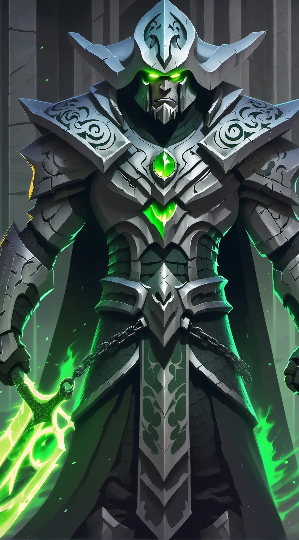 ai character: corrupted Elliot background