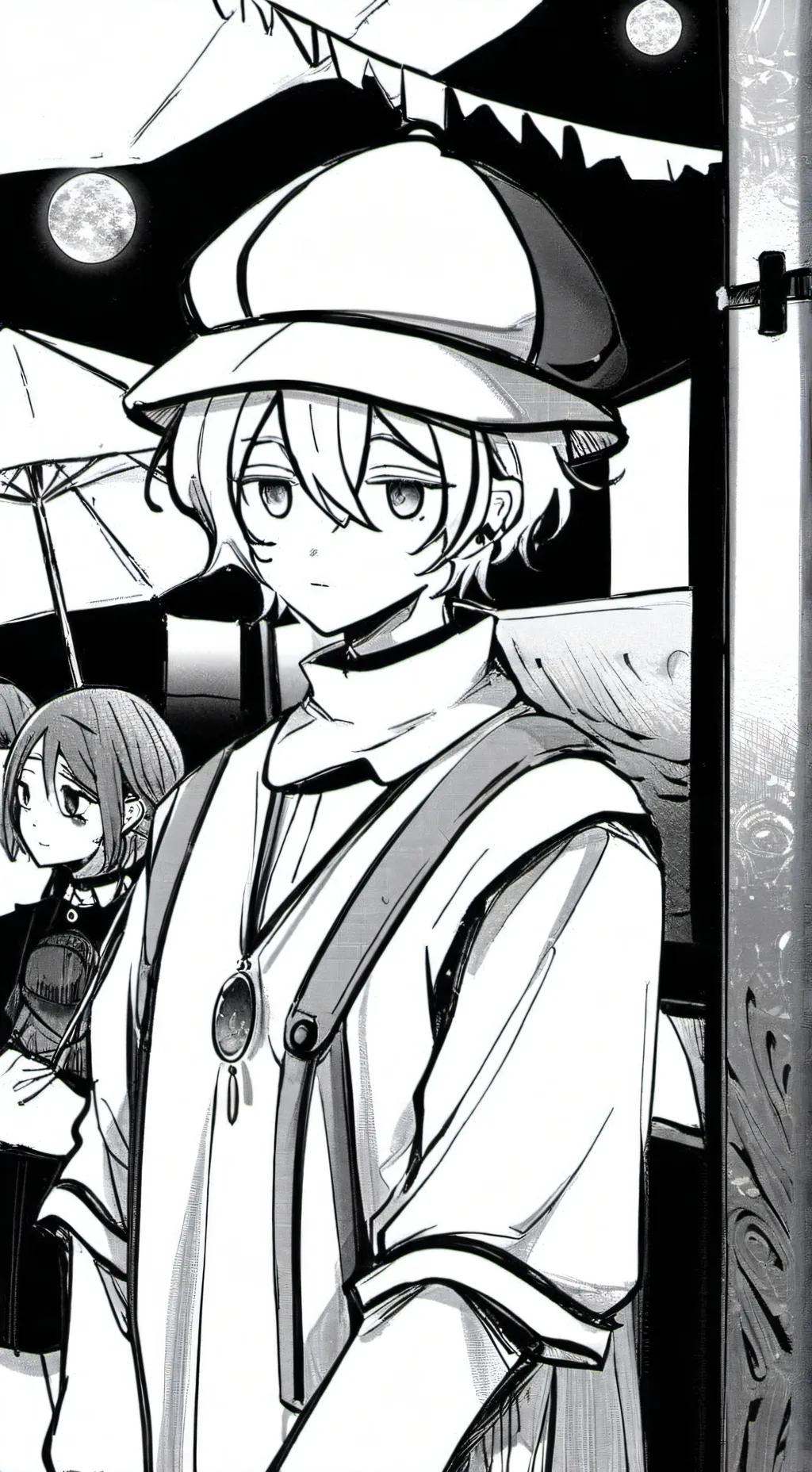 ai character: Dazai goes to'Sold background