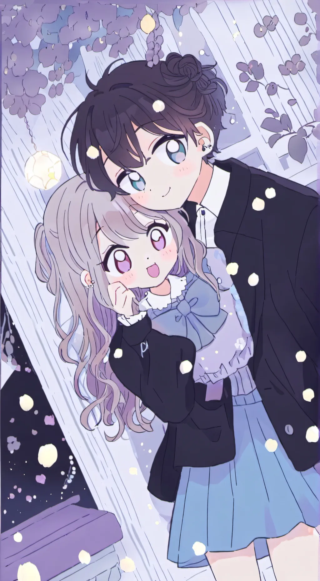 ai character: My post area  background