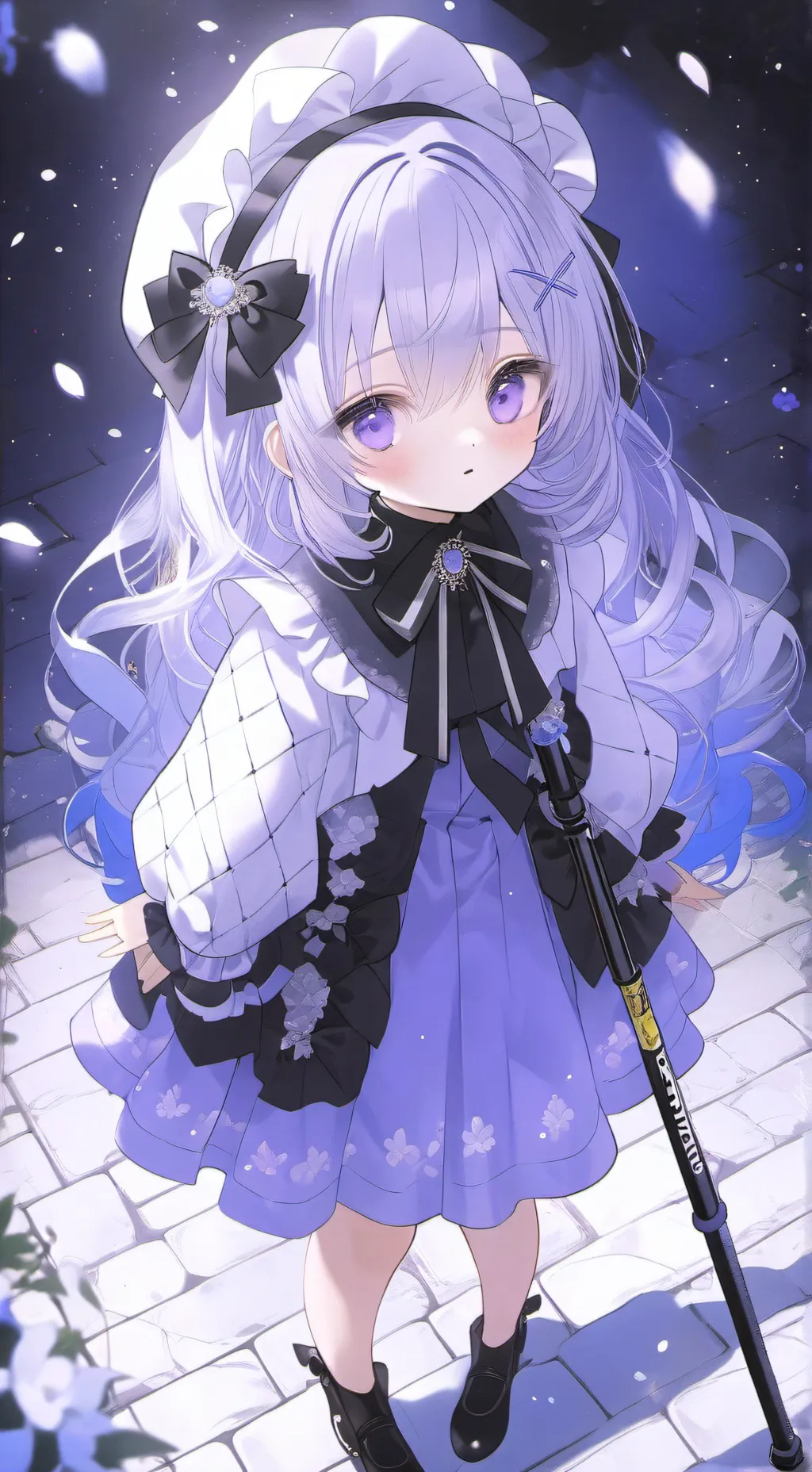 ai character: lilly  background