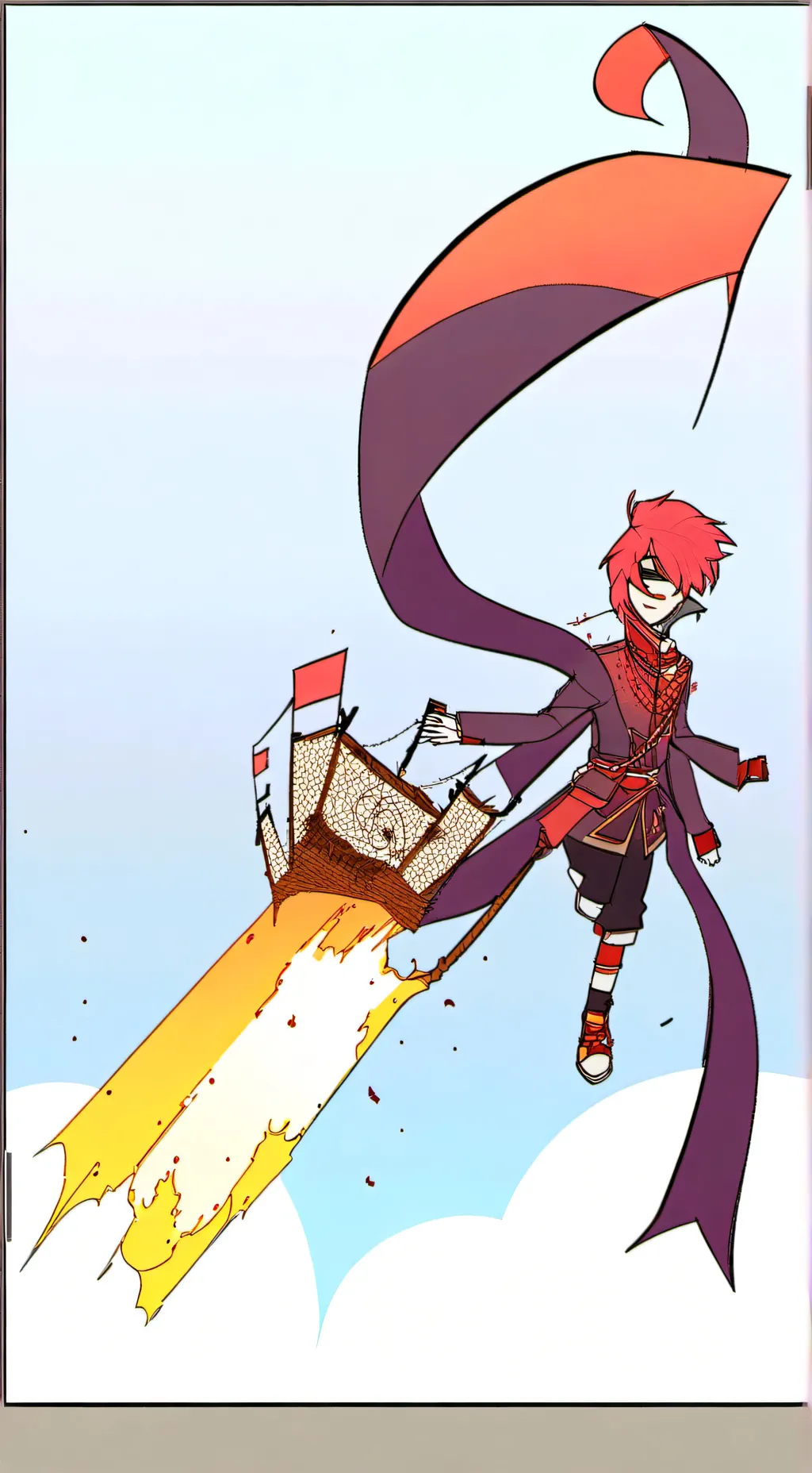 ai character: radiodust  background