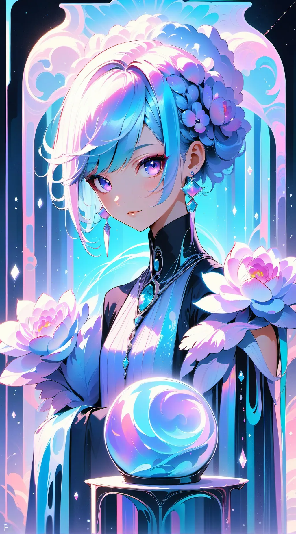 ai character: família uchiha background