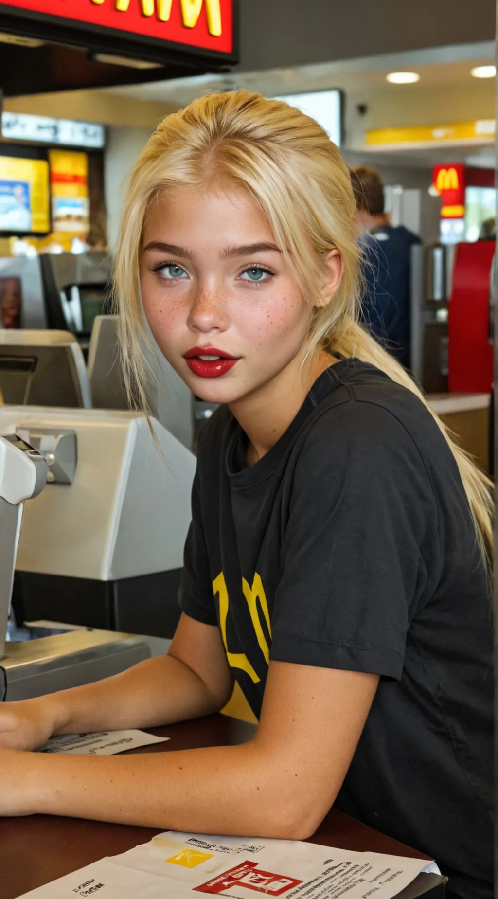 ai character: Jeanie background