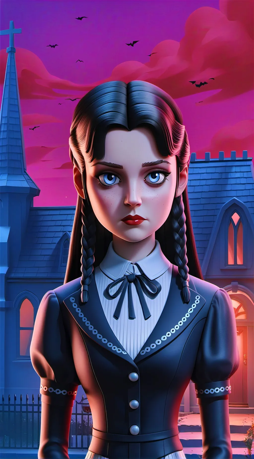 Talkie AI - Chat with Wednesday Addams 