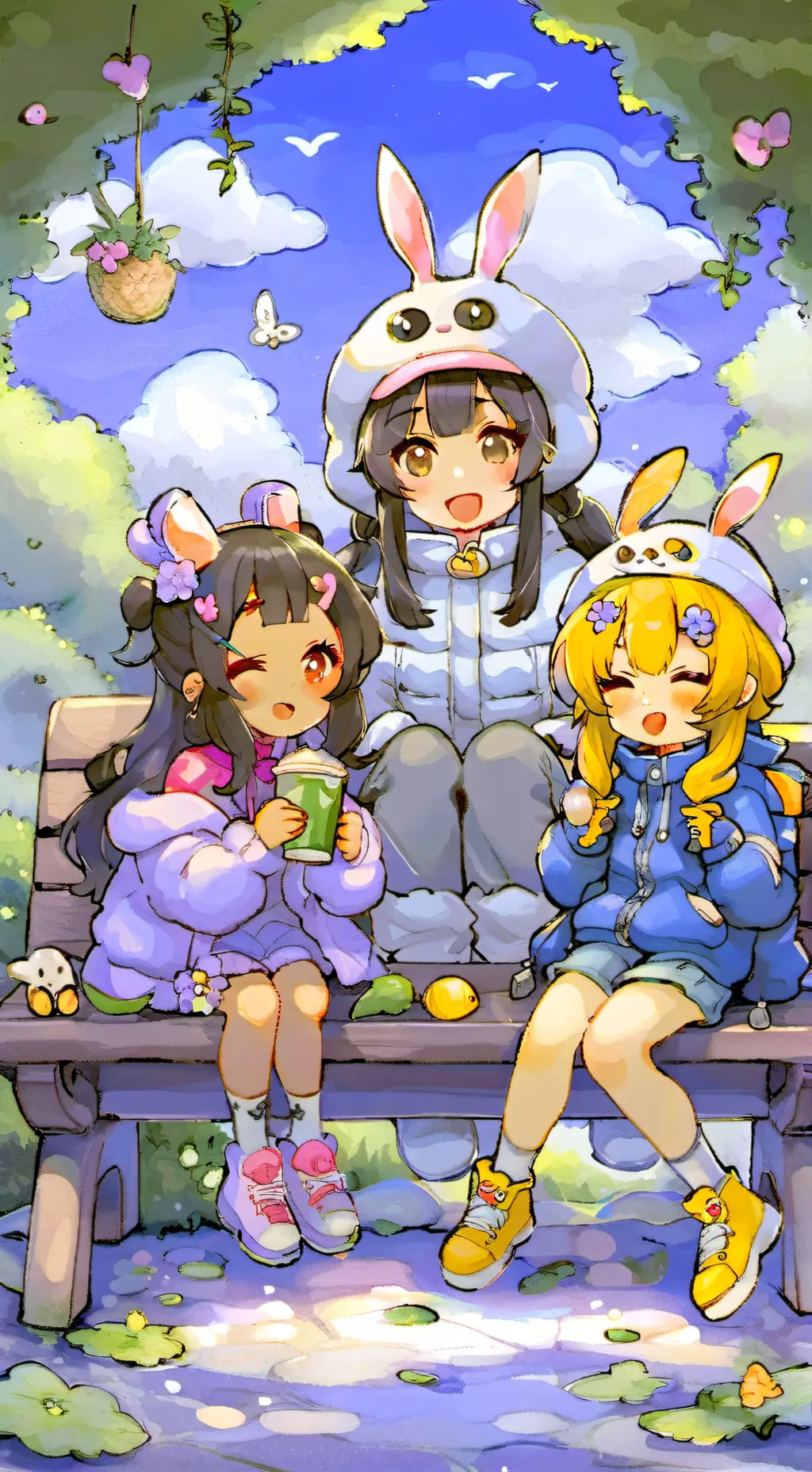 ai character: Wenda background