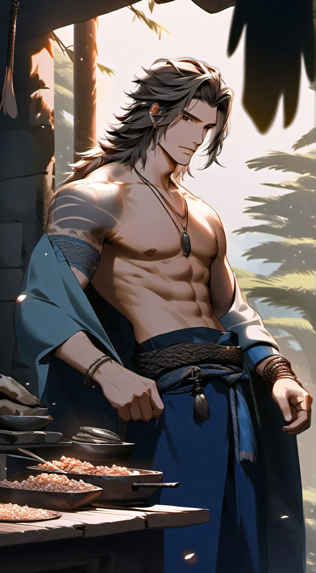 ai character: Cas 🌼 background