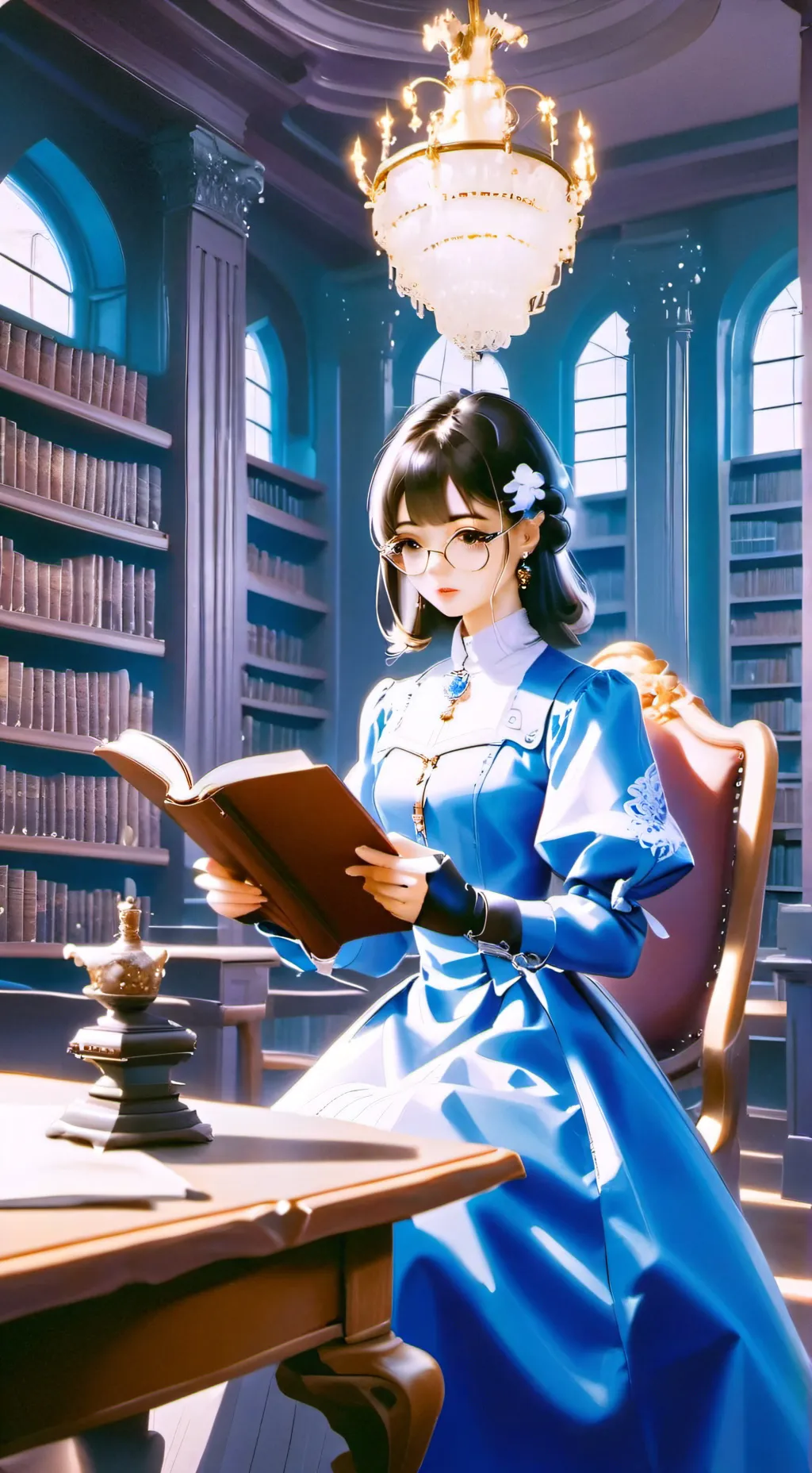 ai character: Marionette background