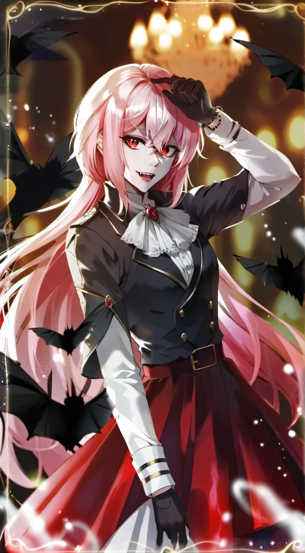 ai character: Primrose background