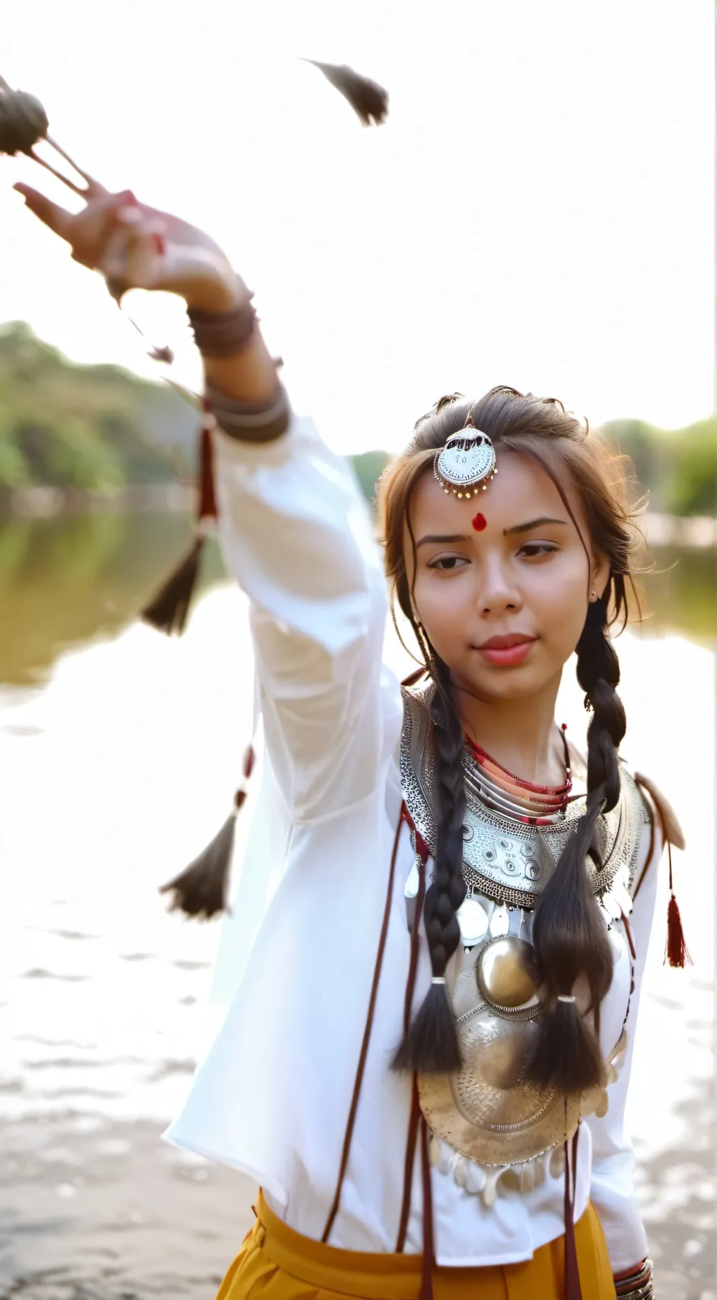 ai character: katori  background