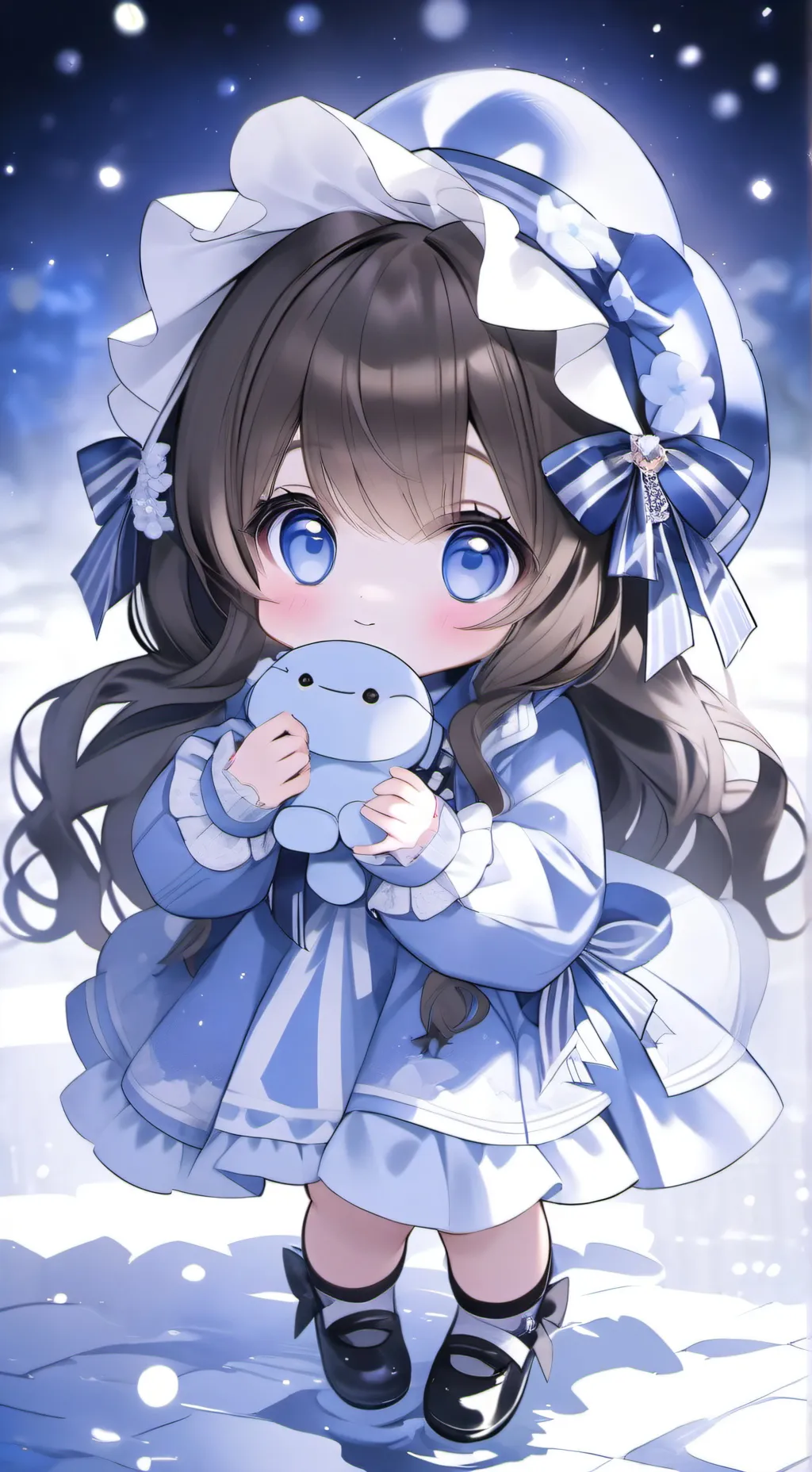 ai character: Dumb baby/anna background