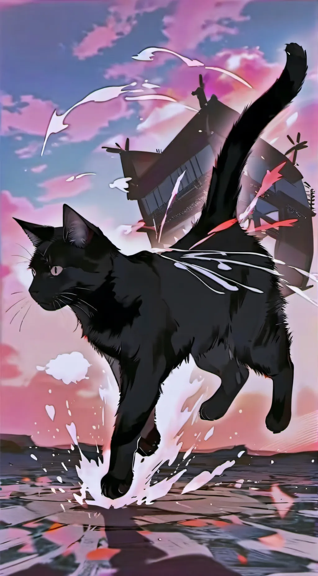 ai character: bakugo kitty background