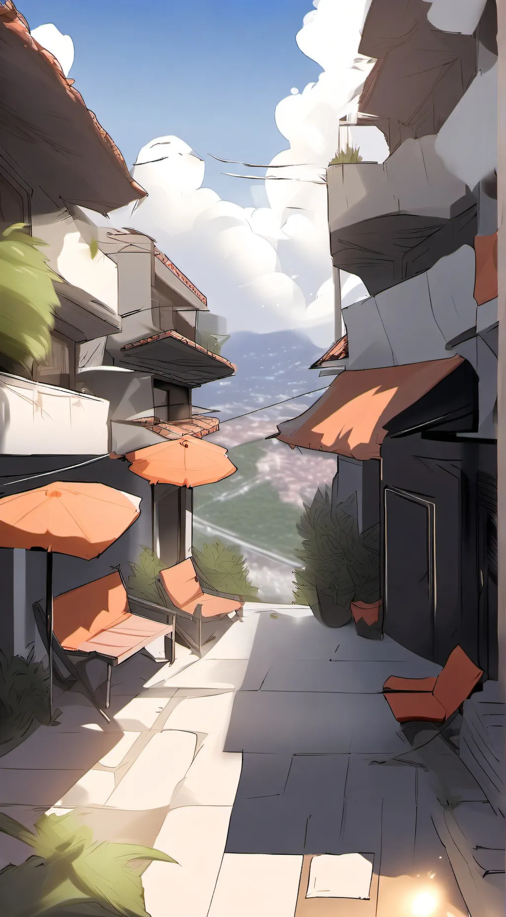 ai character: Heamly (OC) de DW background