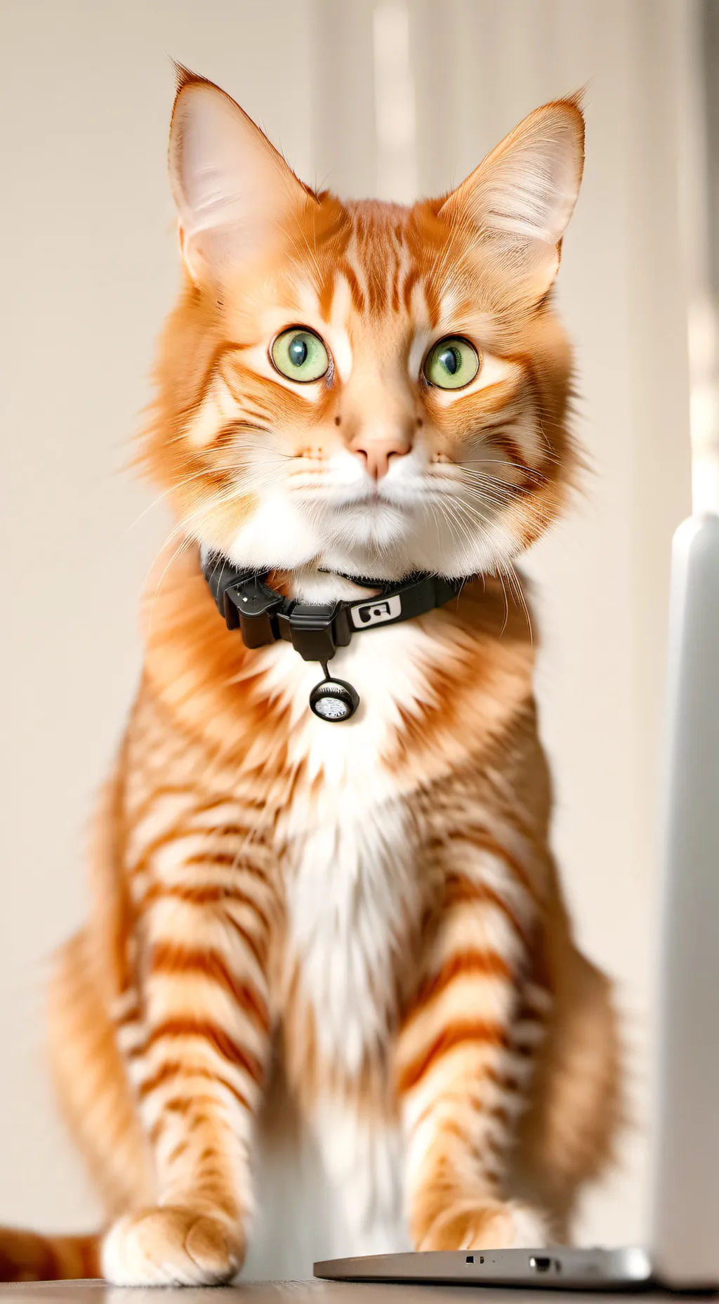 ai character: Garfield background