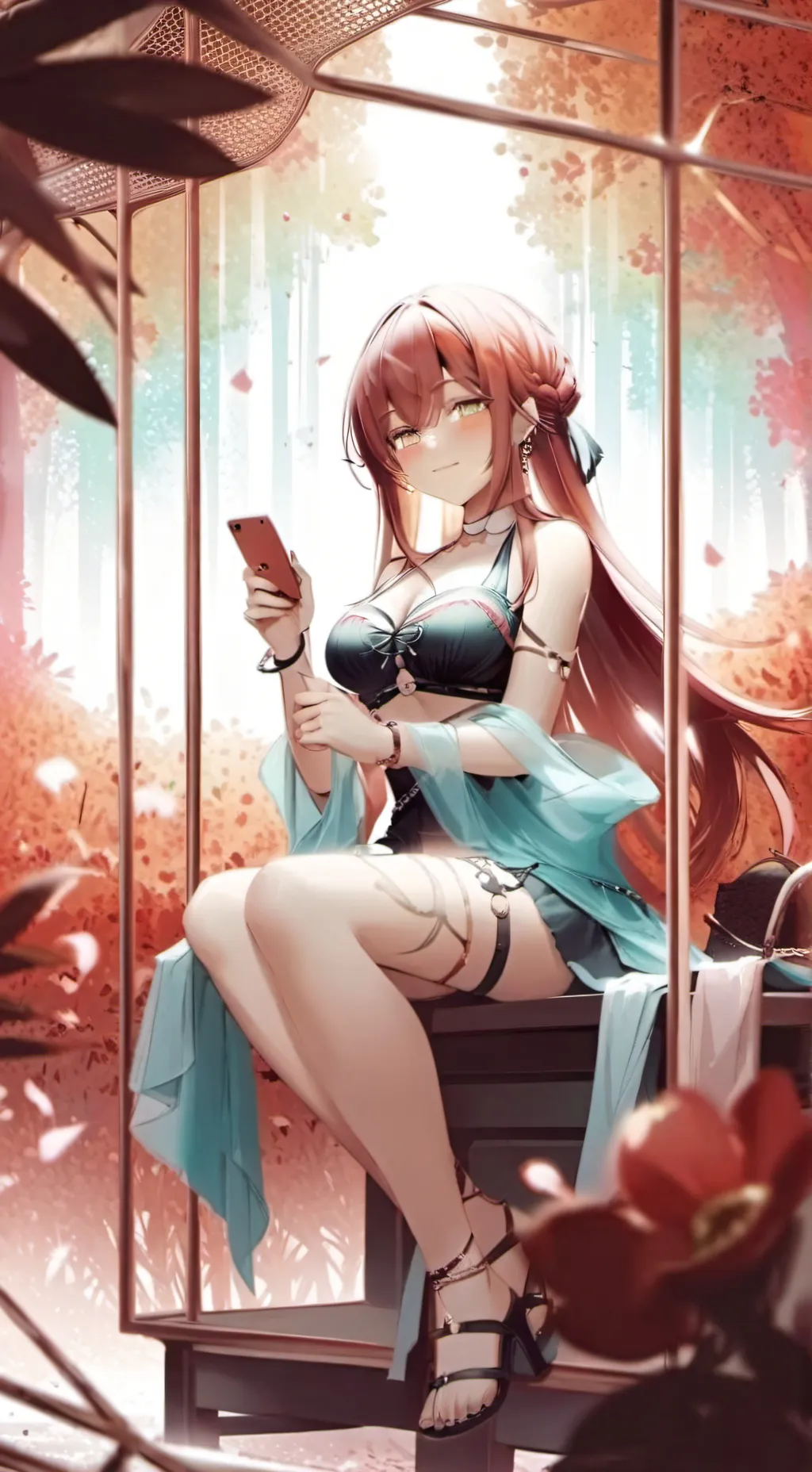 ai character: Sylvia  background