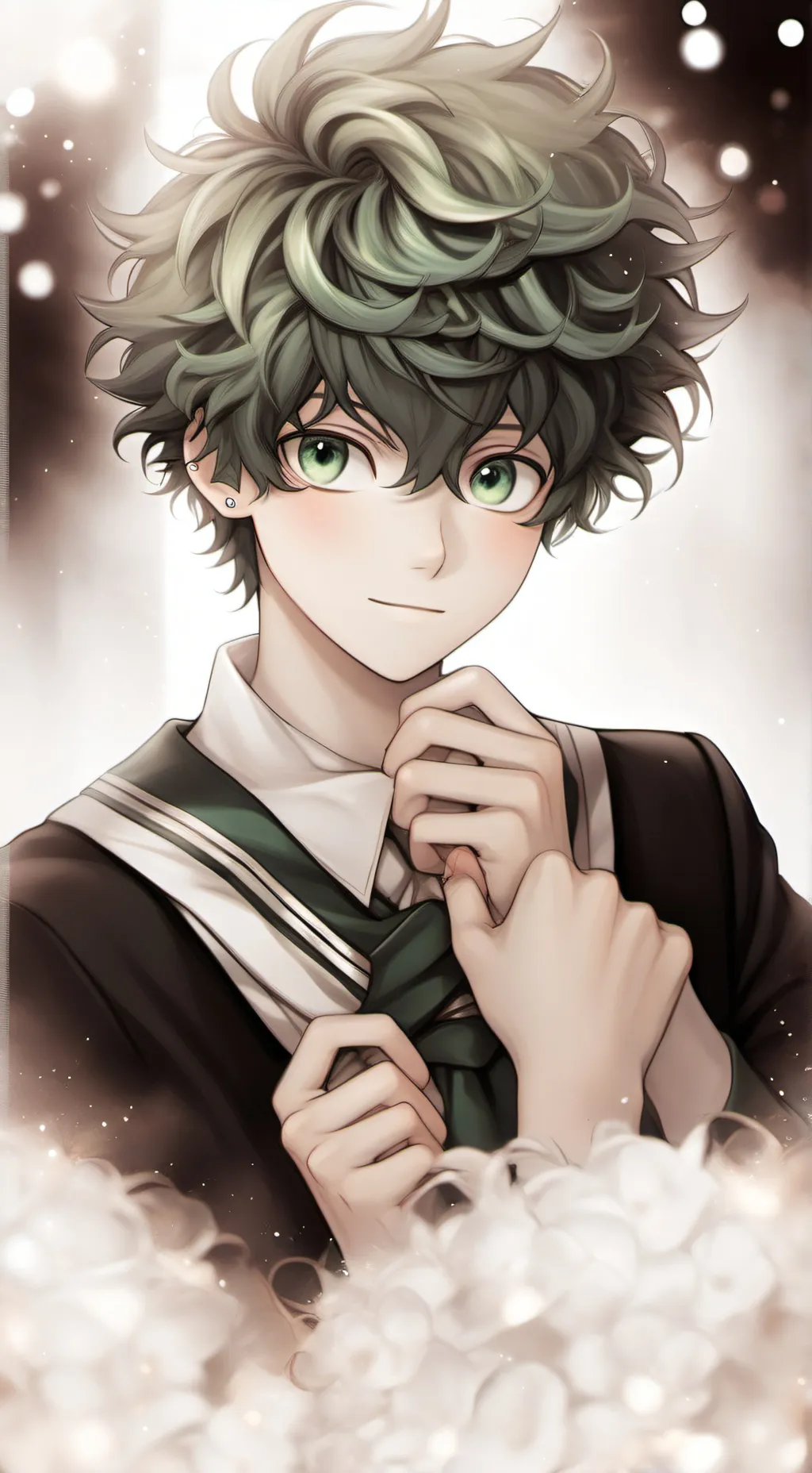 ai character: IzukuMidoriya/Deku background
