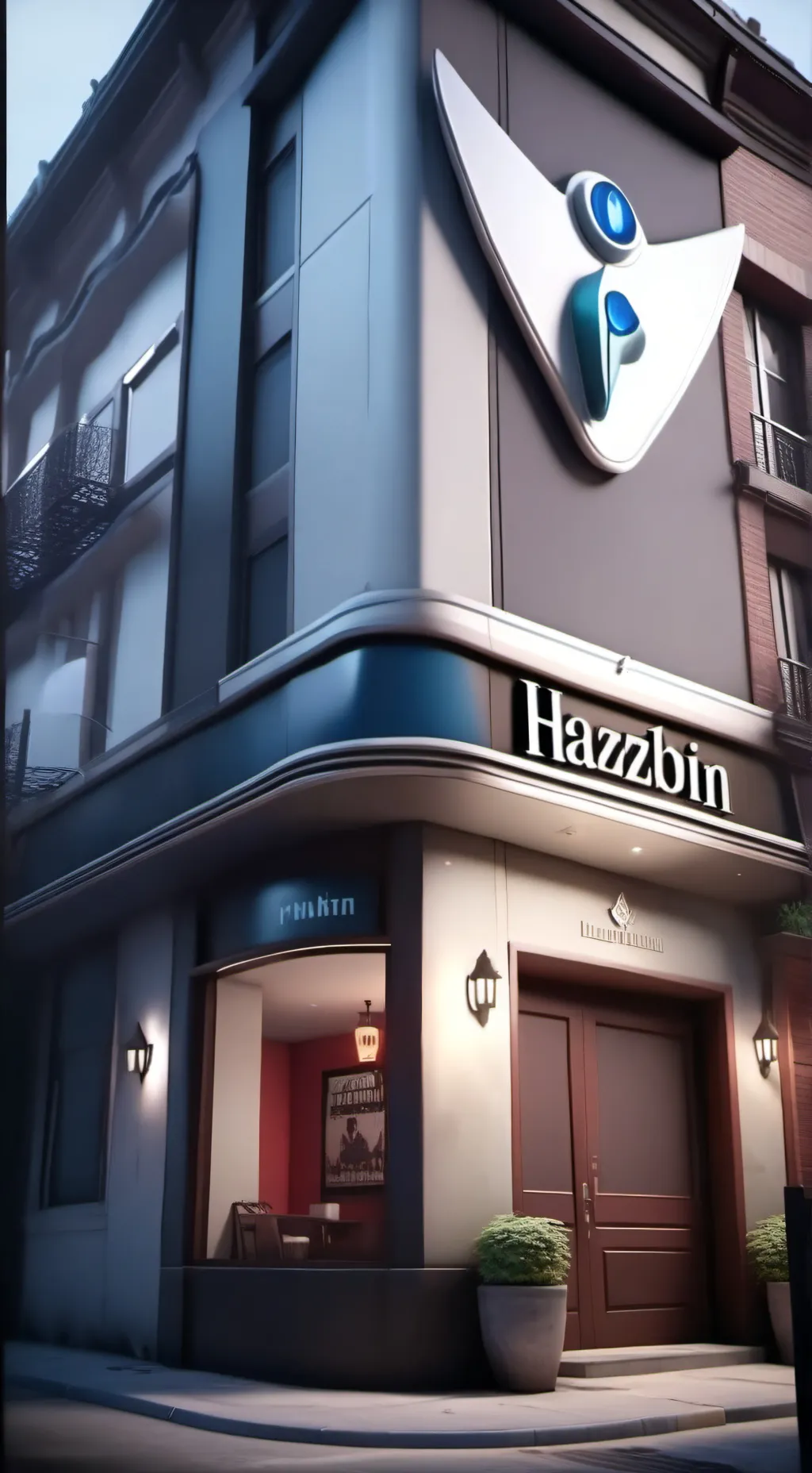 ai character: HH ol meeting background