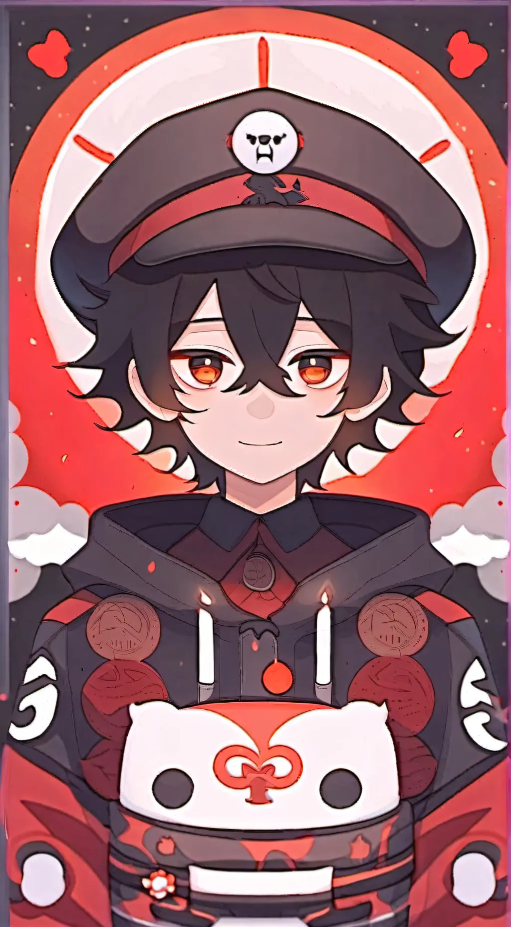 ai character: mha engaño  background