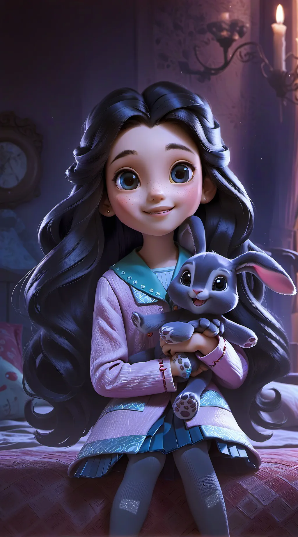 ai character: Alana Joy background