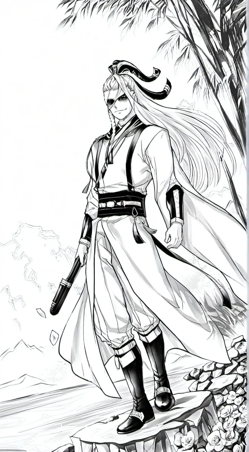 ai character: dragon vs emily  background