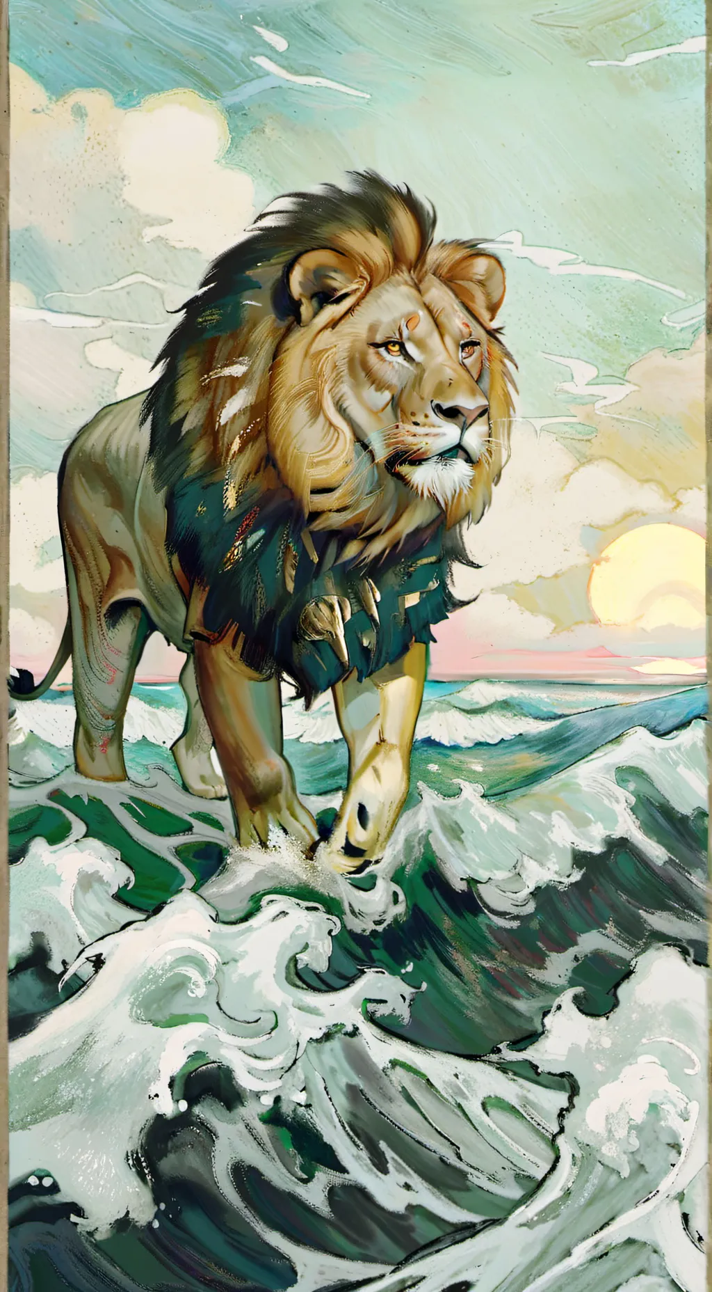 ai character: The Lion Guard background