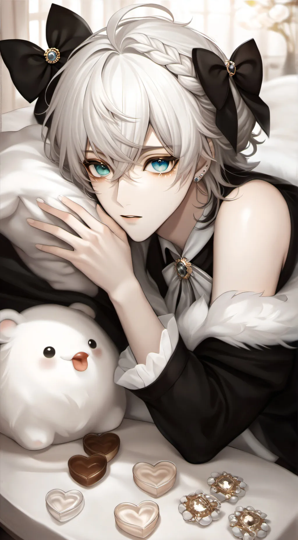 ai character: Lusia  background